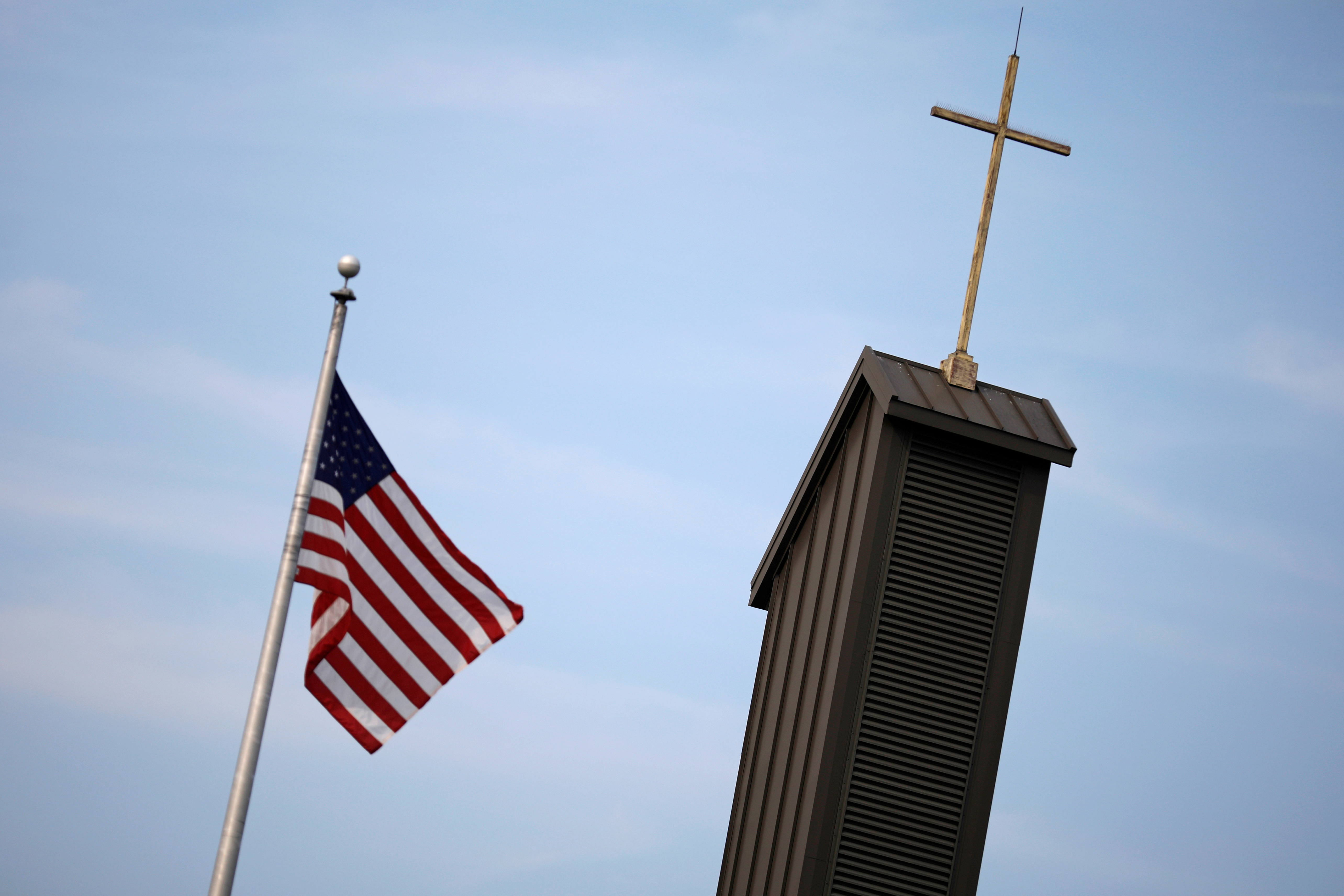 St. Joseph Catholic Church is seen in Hanover, Pennsylvania