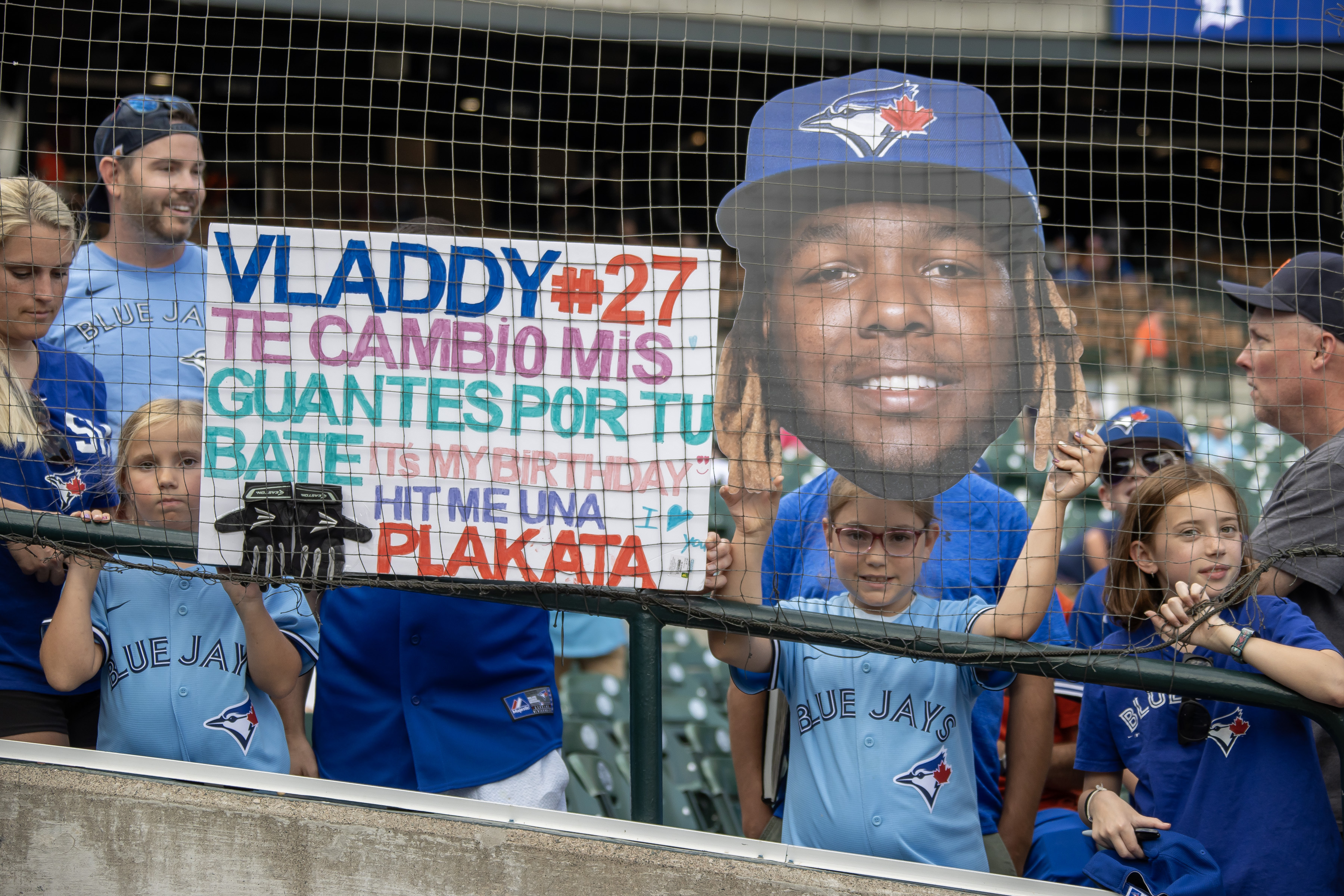 Vladimir Guerrero Jr. Plakata Signed Toronto Blue Jays Majestic