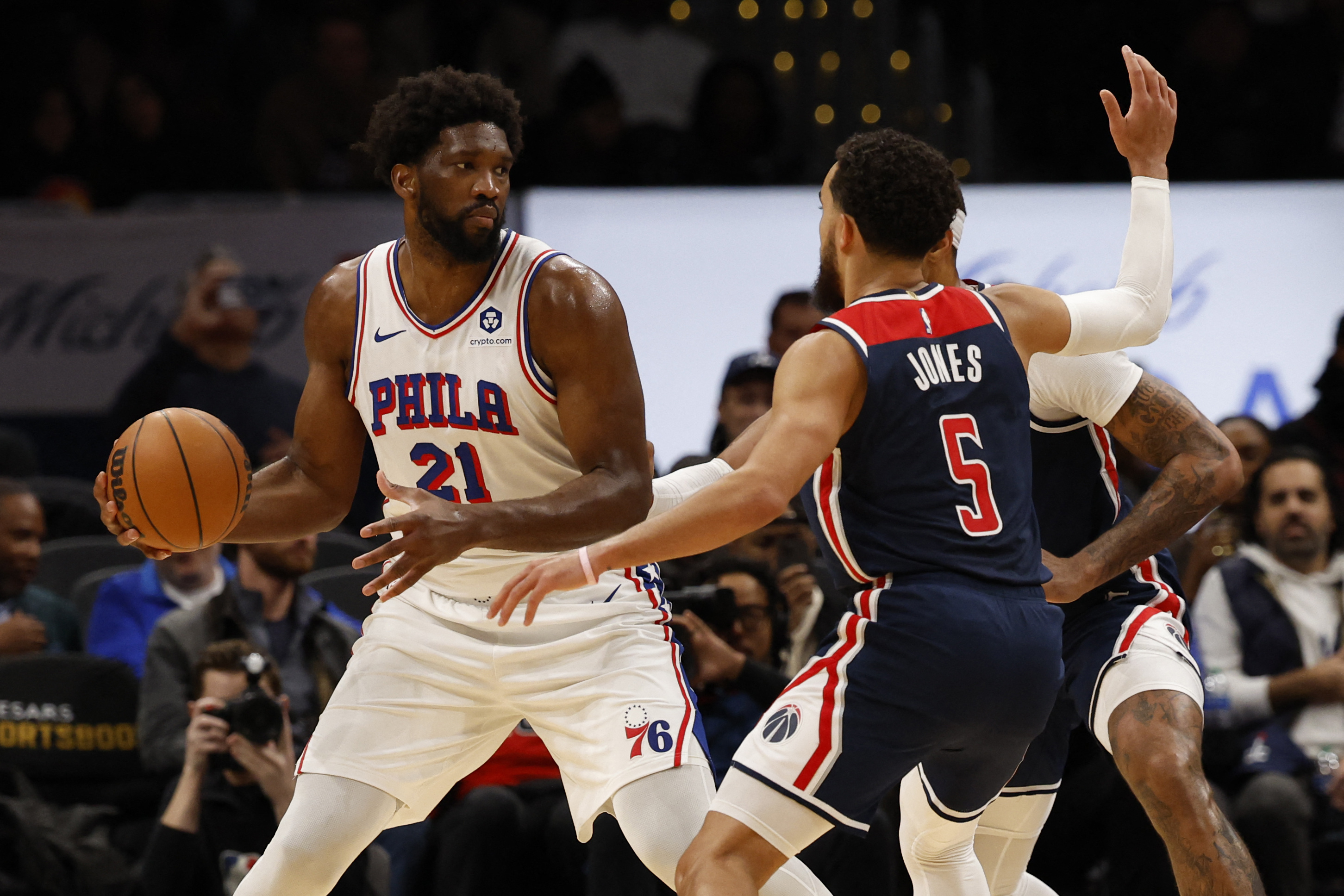 Joel Embiid Scores 50 As 76ers Knock Off Wizards | Reuters