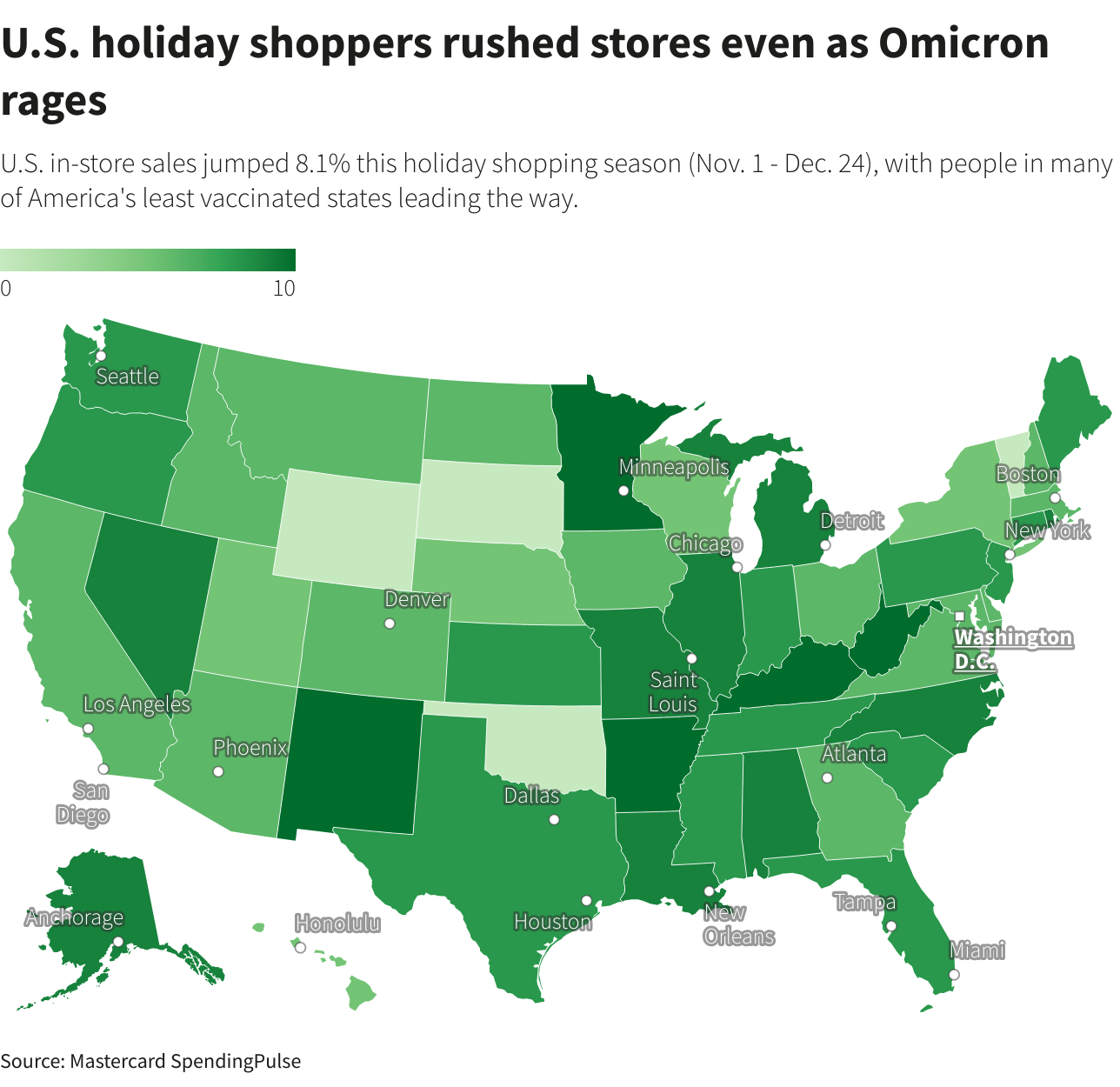 U.S. holiday shoppers rushed stores even as Omicron rages U.S. holiday shoppers rushed stores even as Omicron rages
