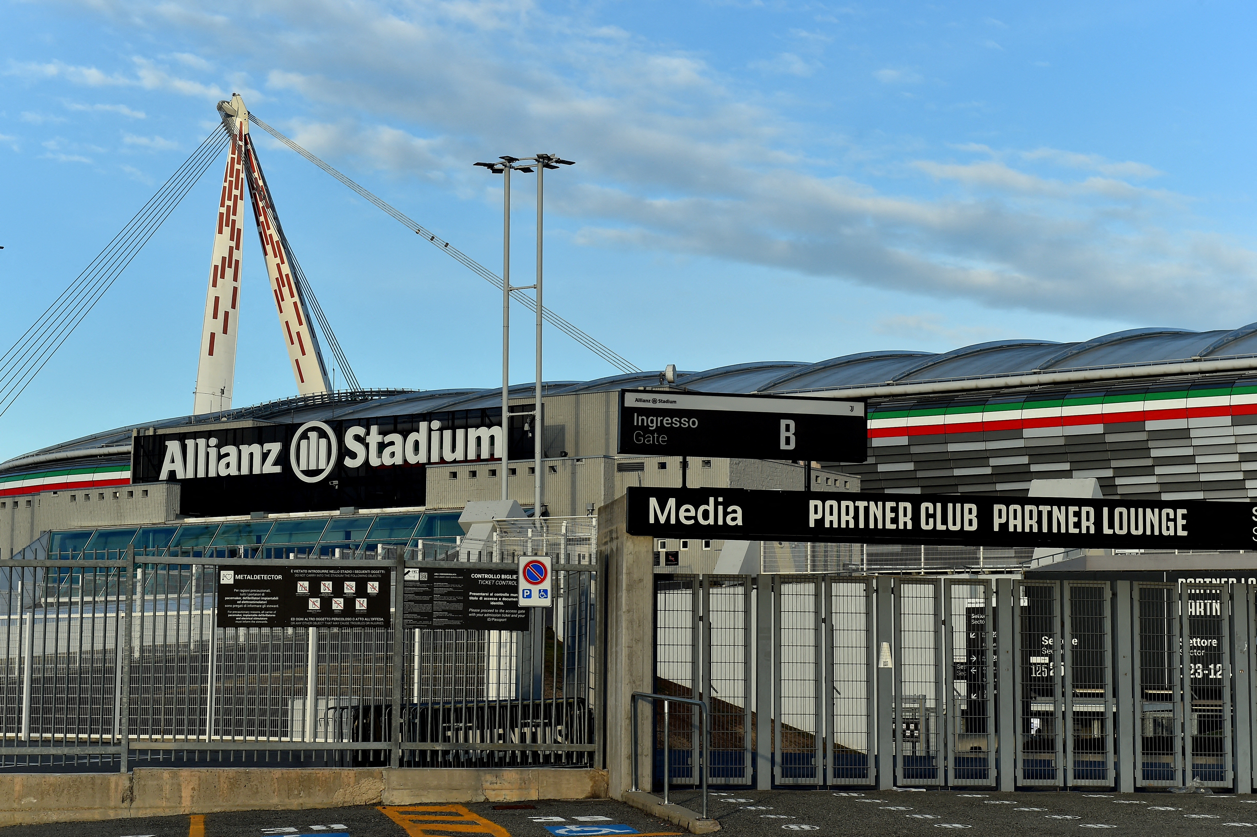 Soccer Football - Serie A - Juventus v Atalanta - Allianz Stadium, Turin, Italy - January 22, 2023 General view outside the stadium before the match