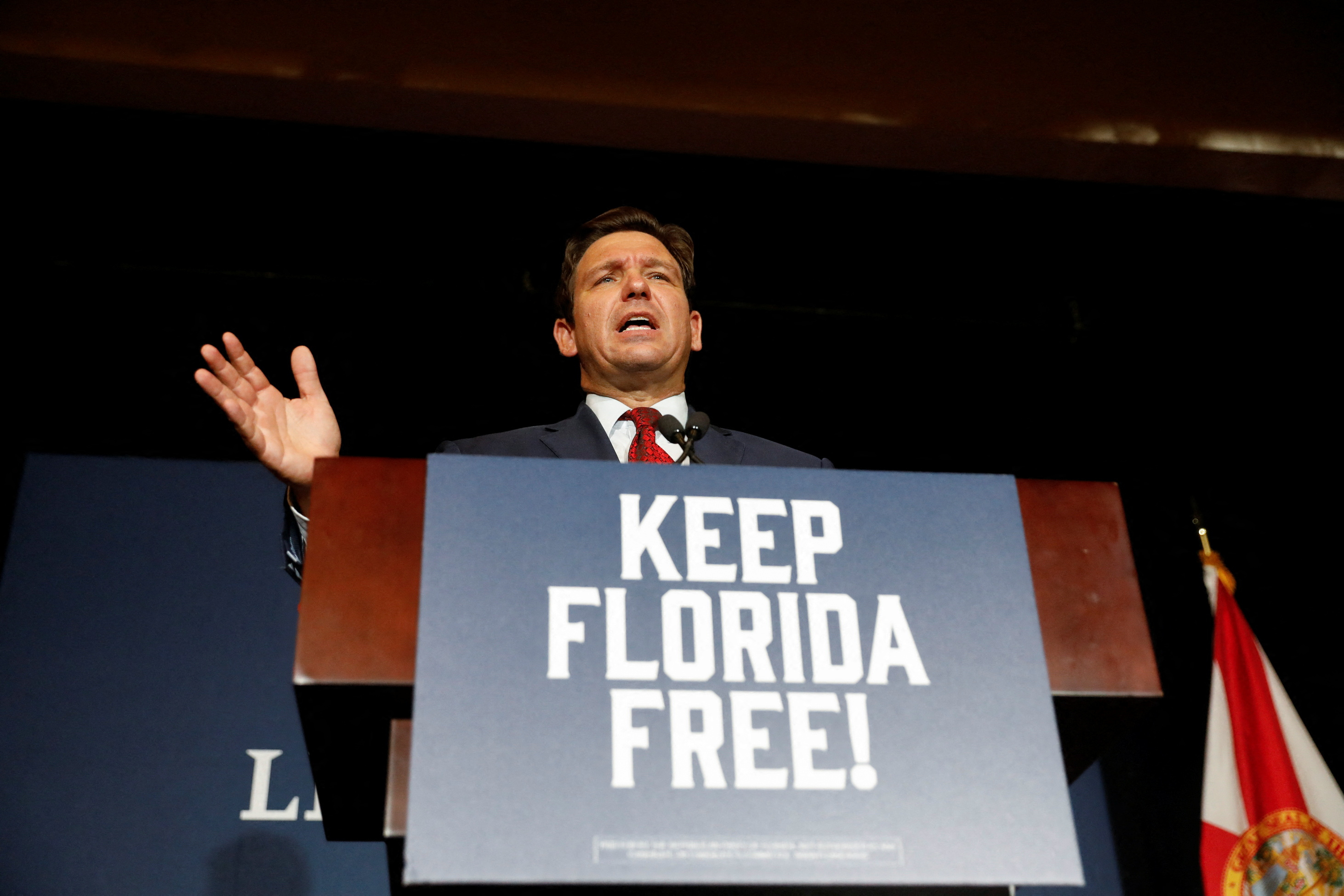 DeSantis hosts a rally in Tampa after primary