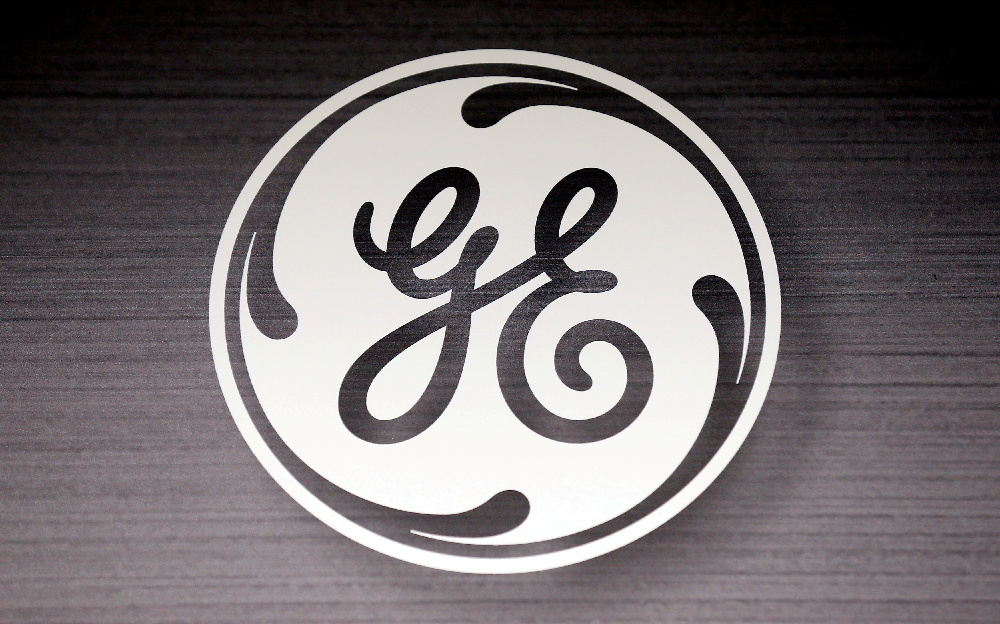 The General Electric logo is seen in a Sears store in Illinois