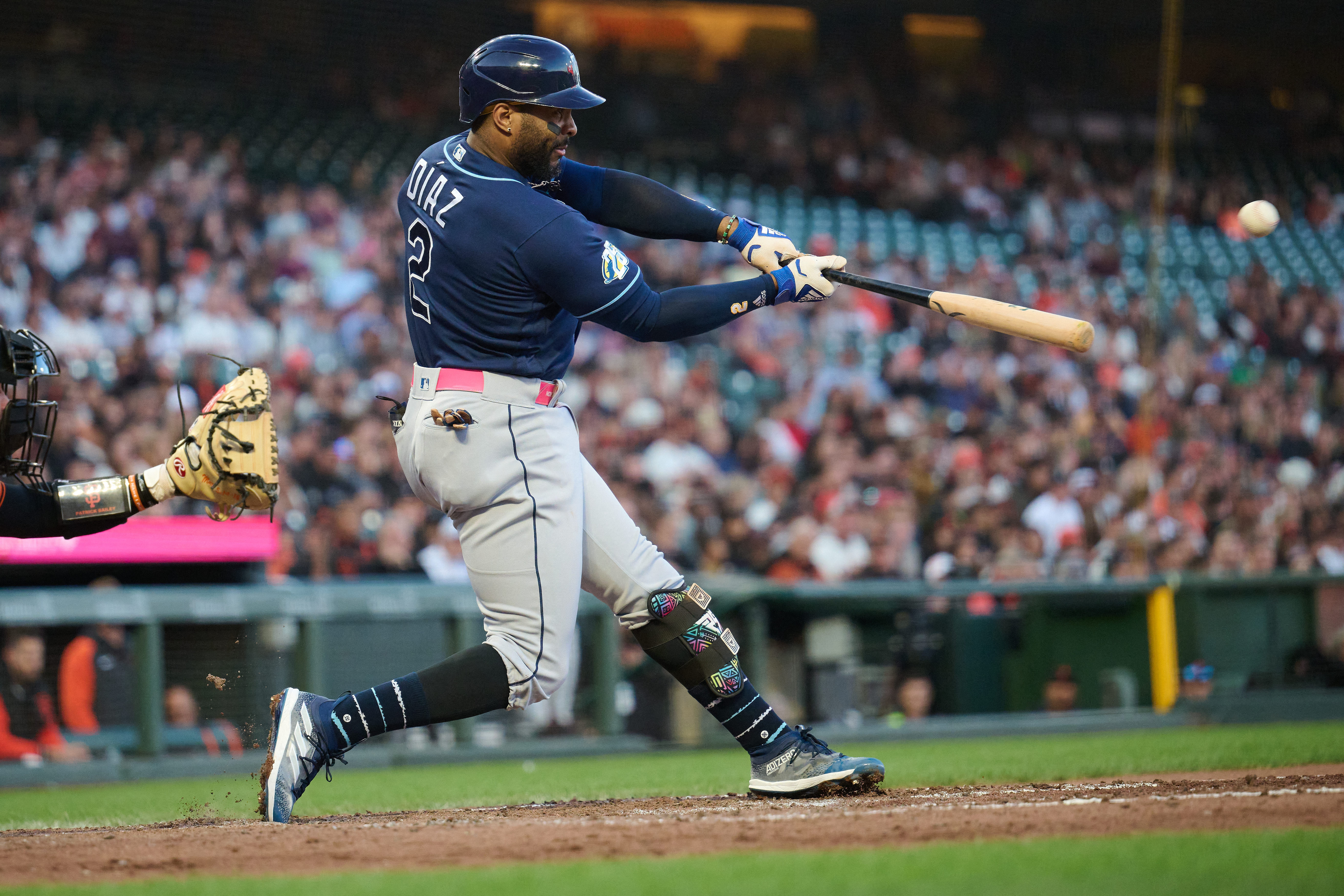 Christian Bethancourt homers and singles in run, Rays beat Giants 10-2