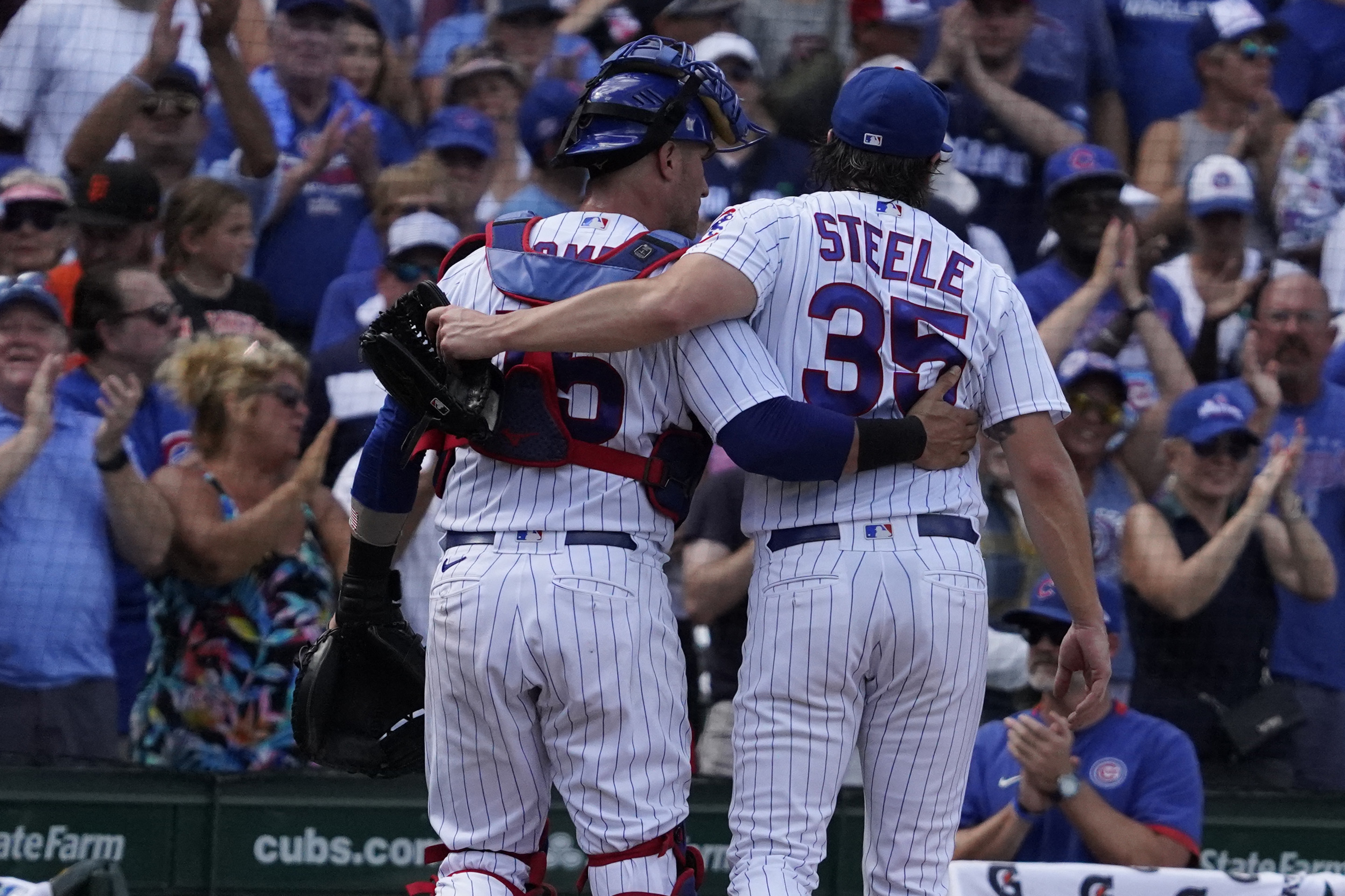 Cubs ace Steele throws career-high 12 strikeouts in dominant win over Giants