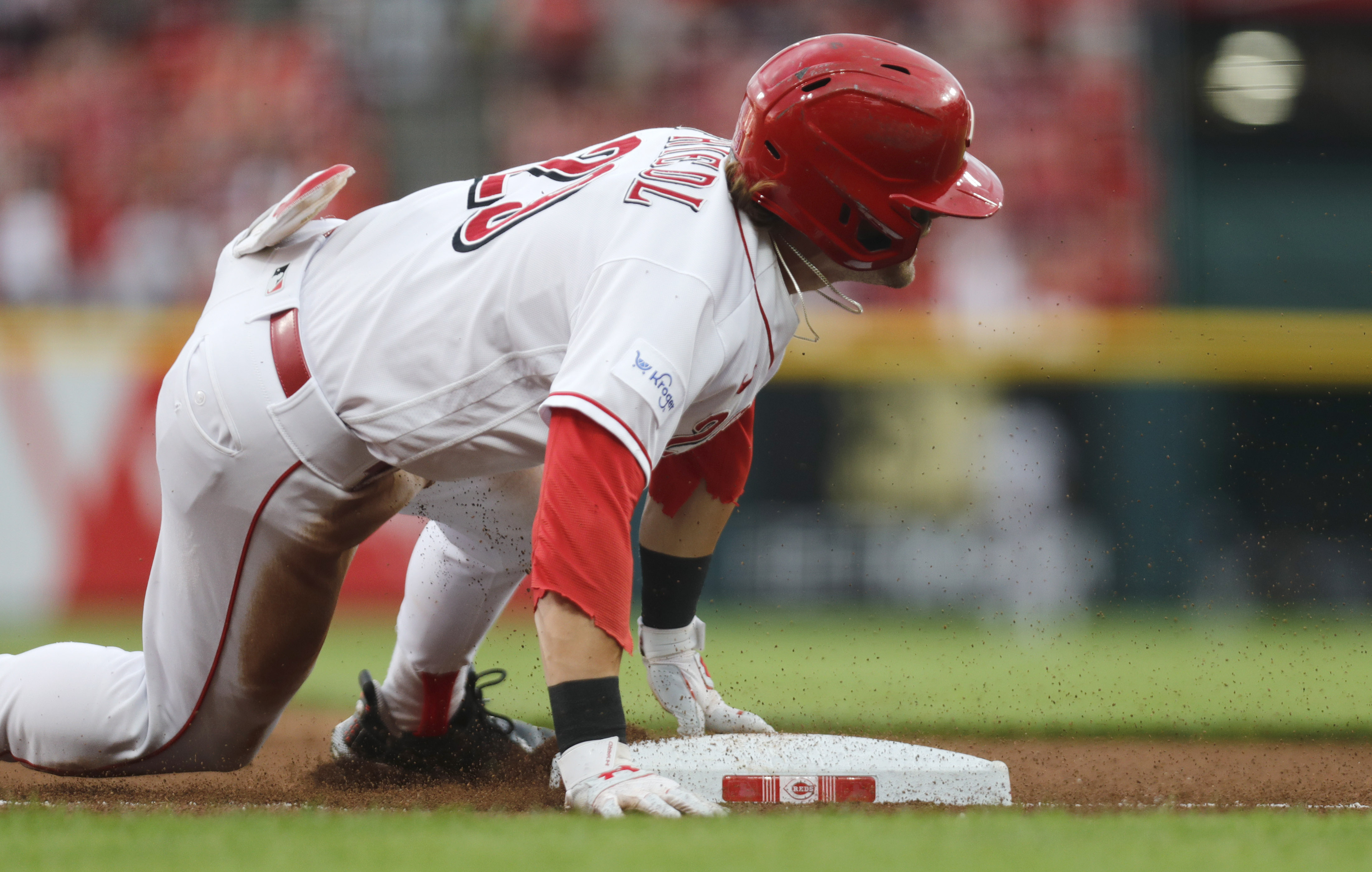 Cincinnati Reds score four in the ninth to rally for 8-6 win over Florida  Marlins