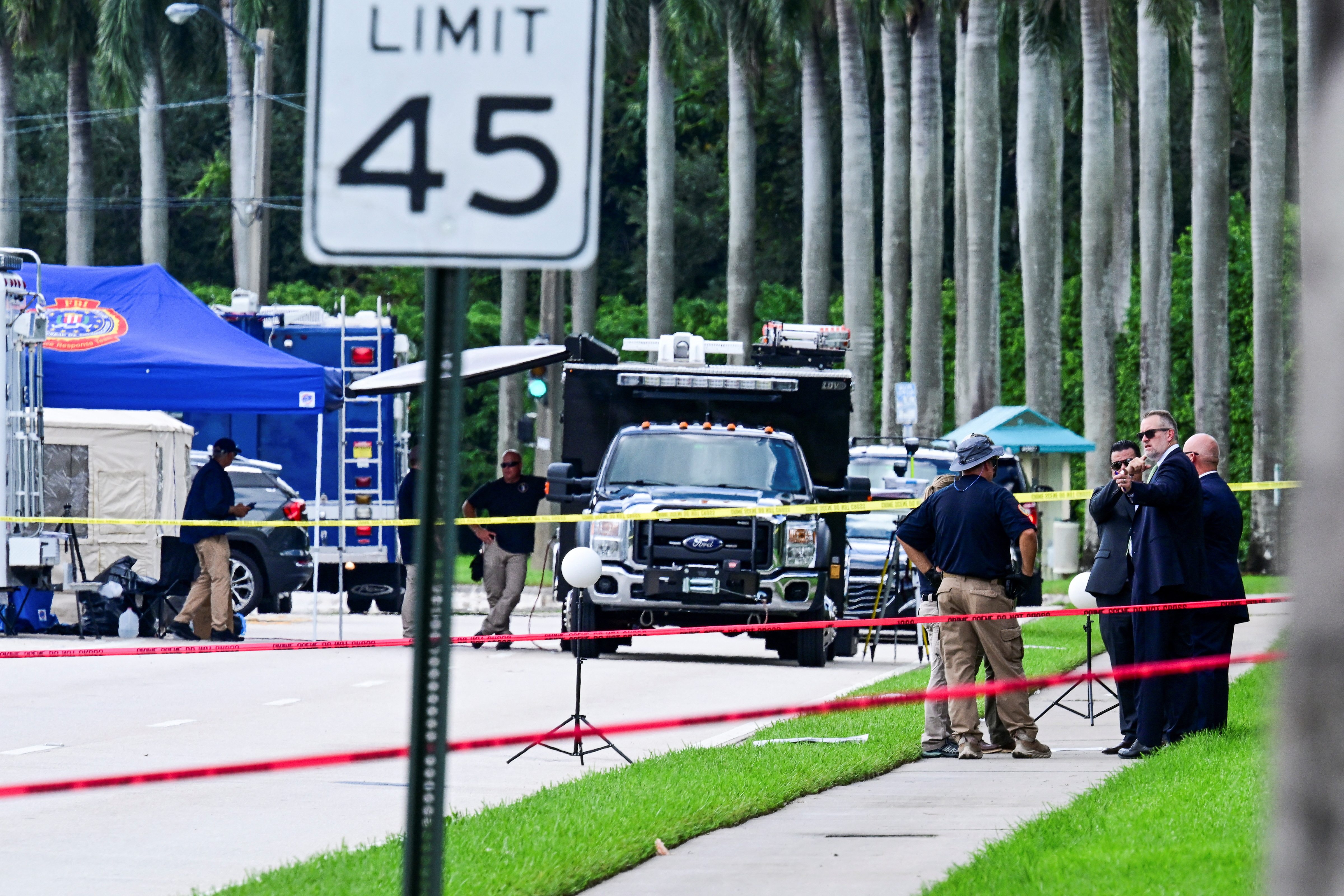 Police continue investigation of gunman at Trump International Golf Club in West Palm Beach