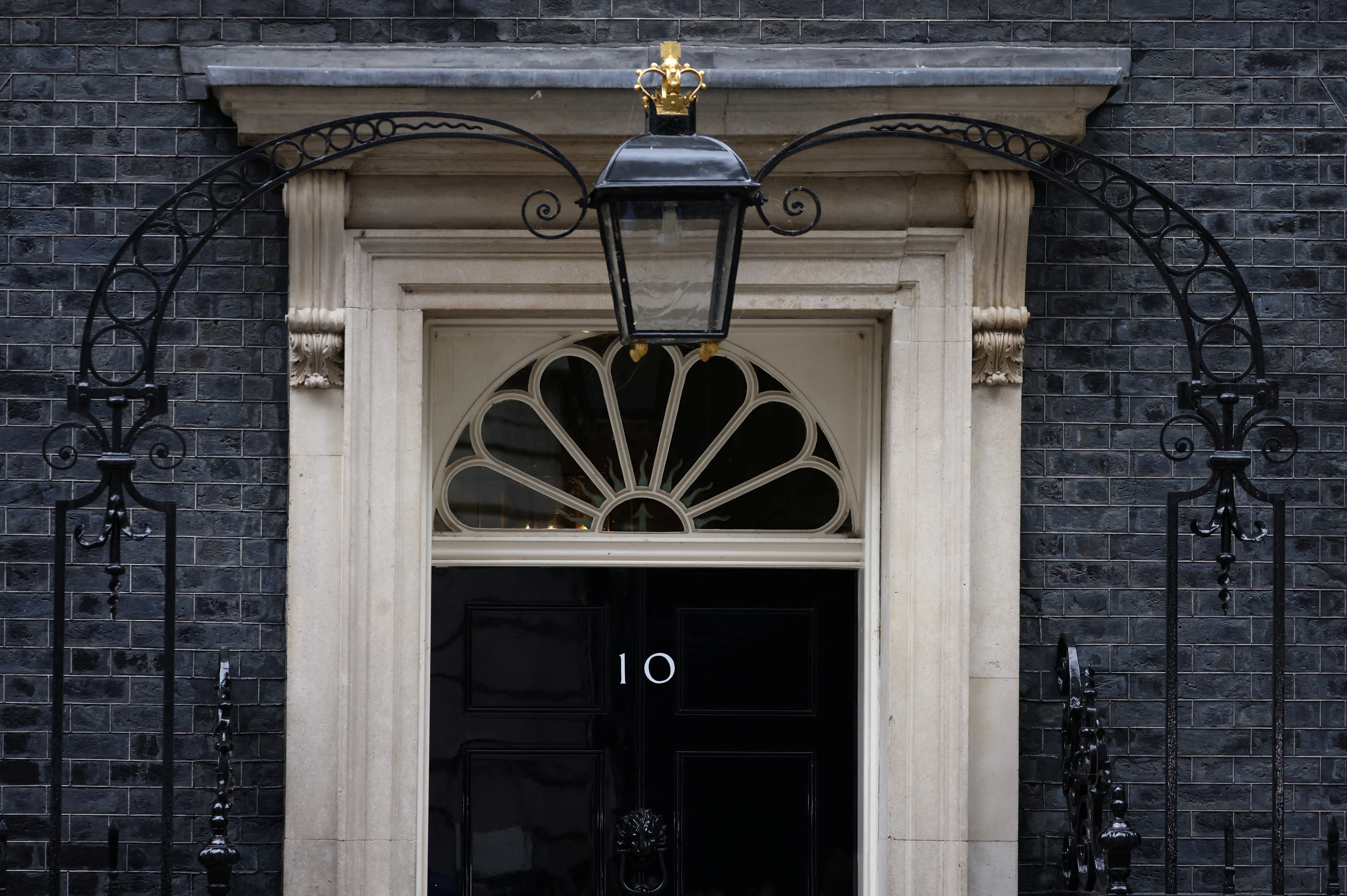 A view of 10 Downing Street,