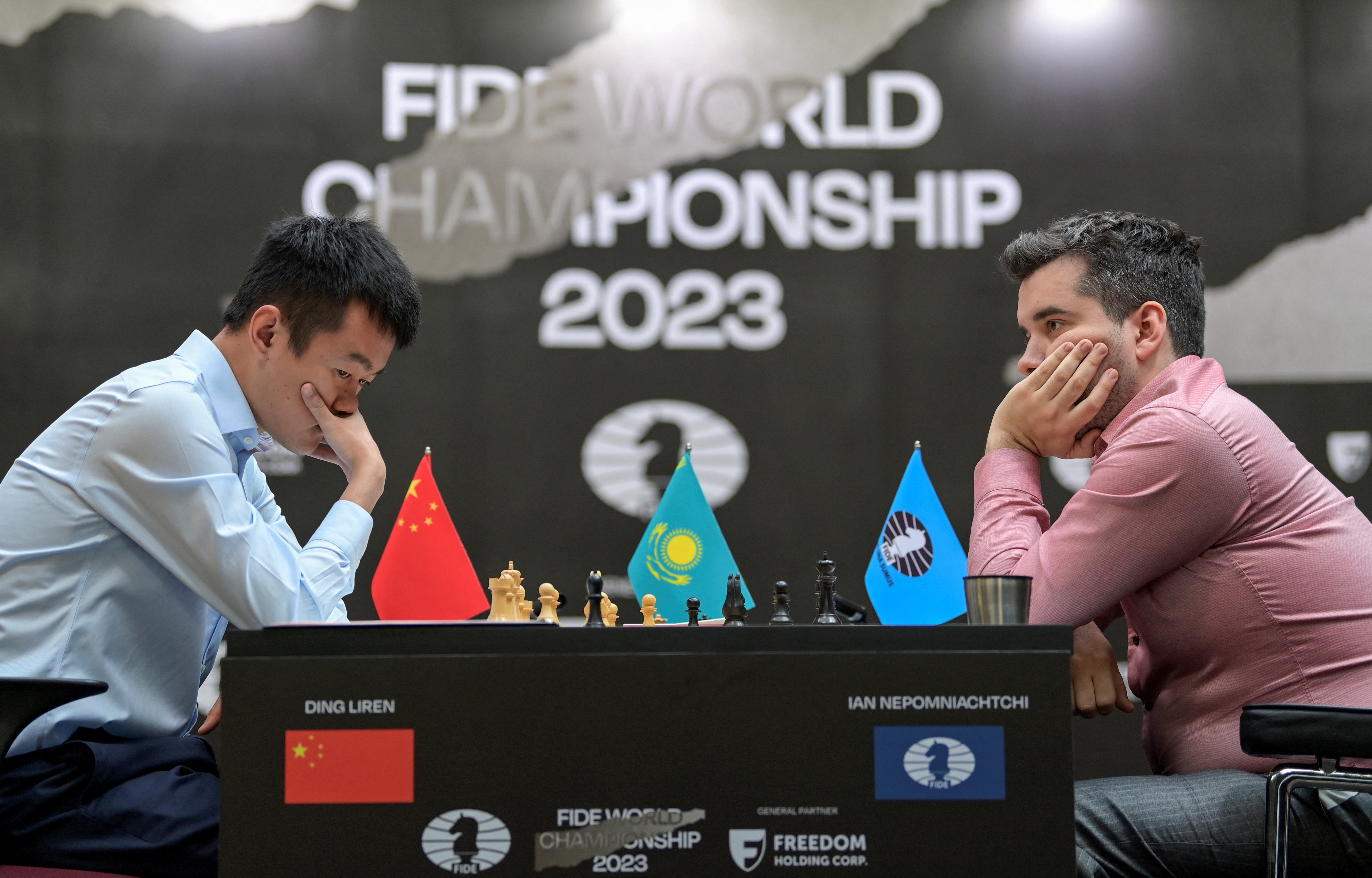 Chess World Championship: Nepomniachtchi versus Ding – Games 1 and 2