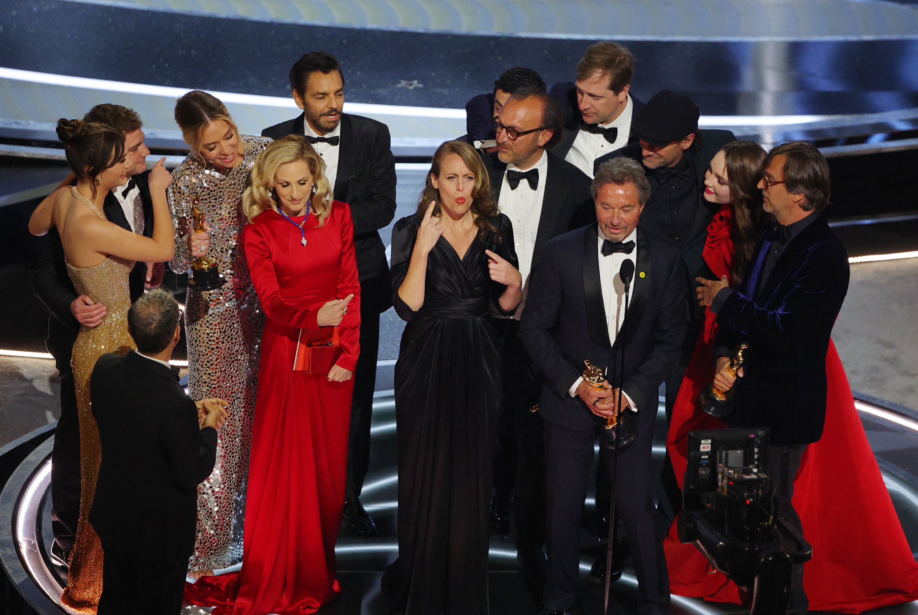 Apple TV+ makes history as first streamer to picture Oscar | Reuters