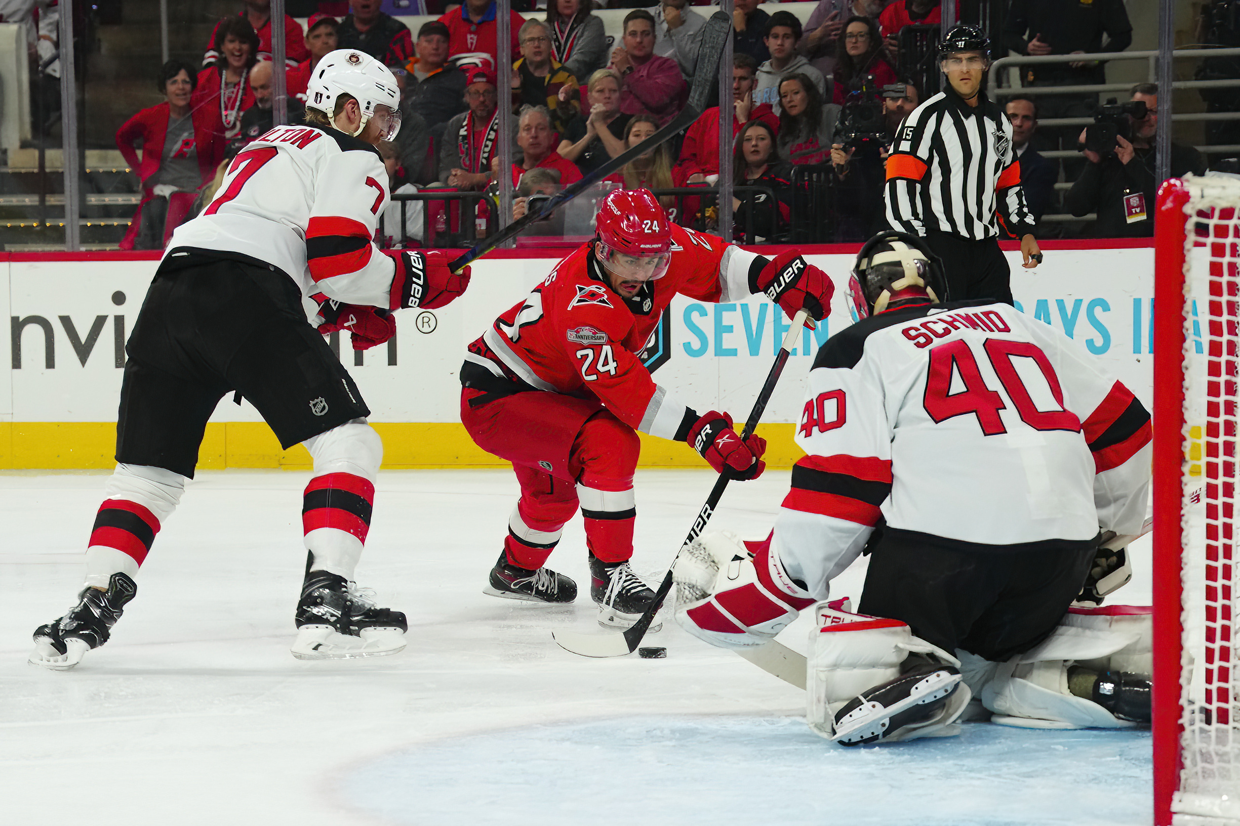 Hurricanes take Game 2 in another decisive win over Devils | Reuters