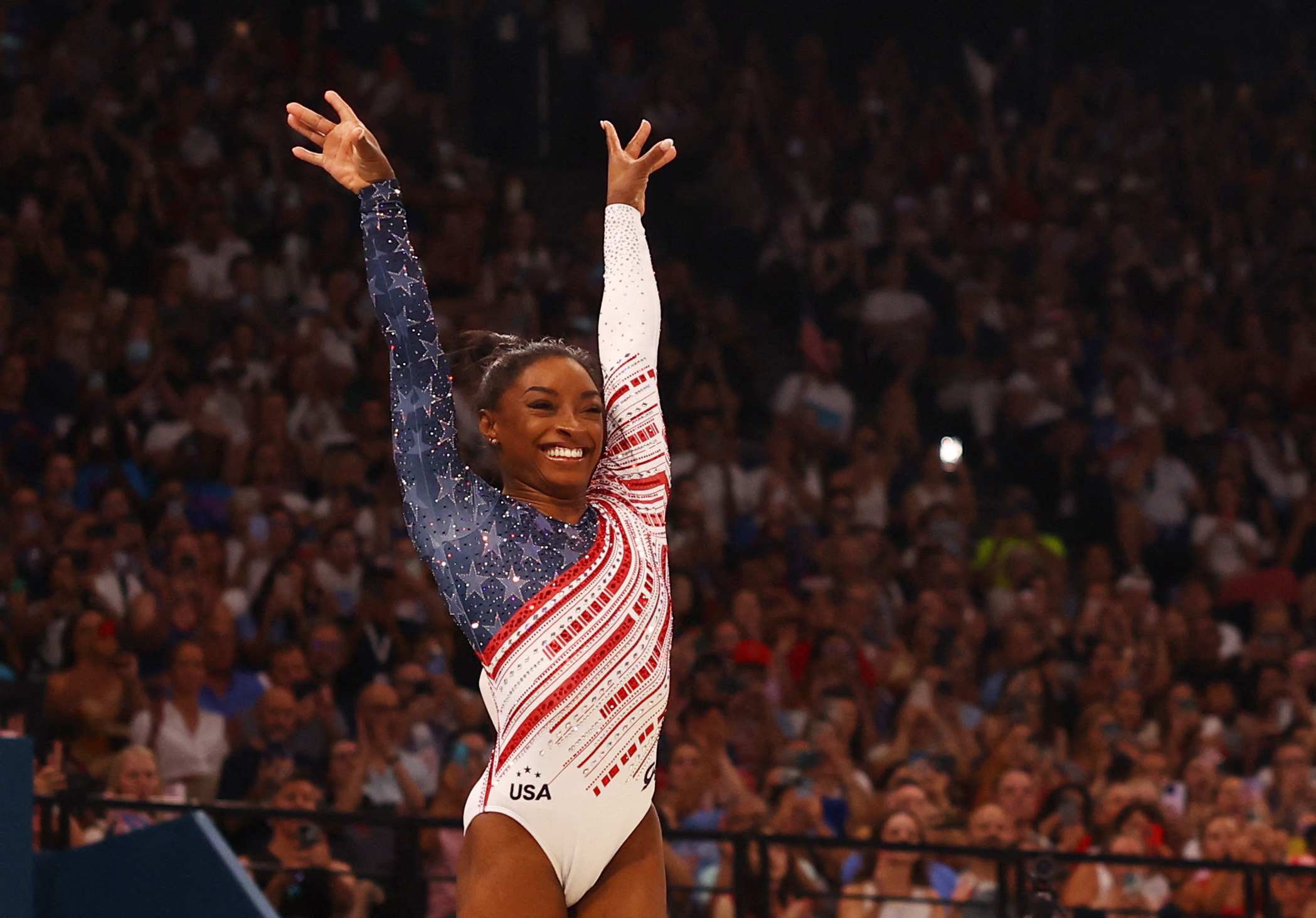 Simone Biles leads U.S. gymnastics team to Olympic gold | Reuters