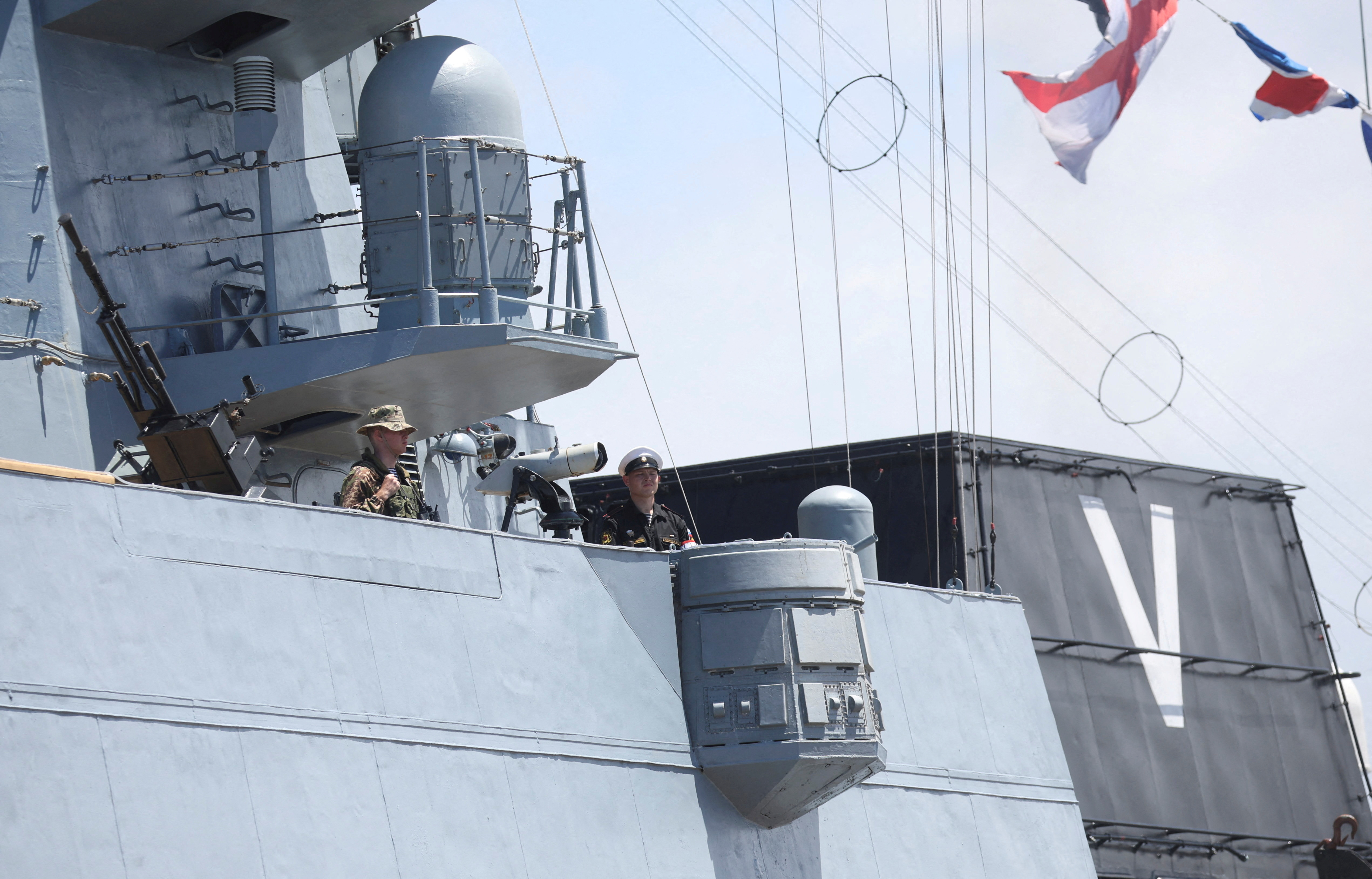 Russian frigates arrive in China in sign of 'close cooperation', Military  News