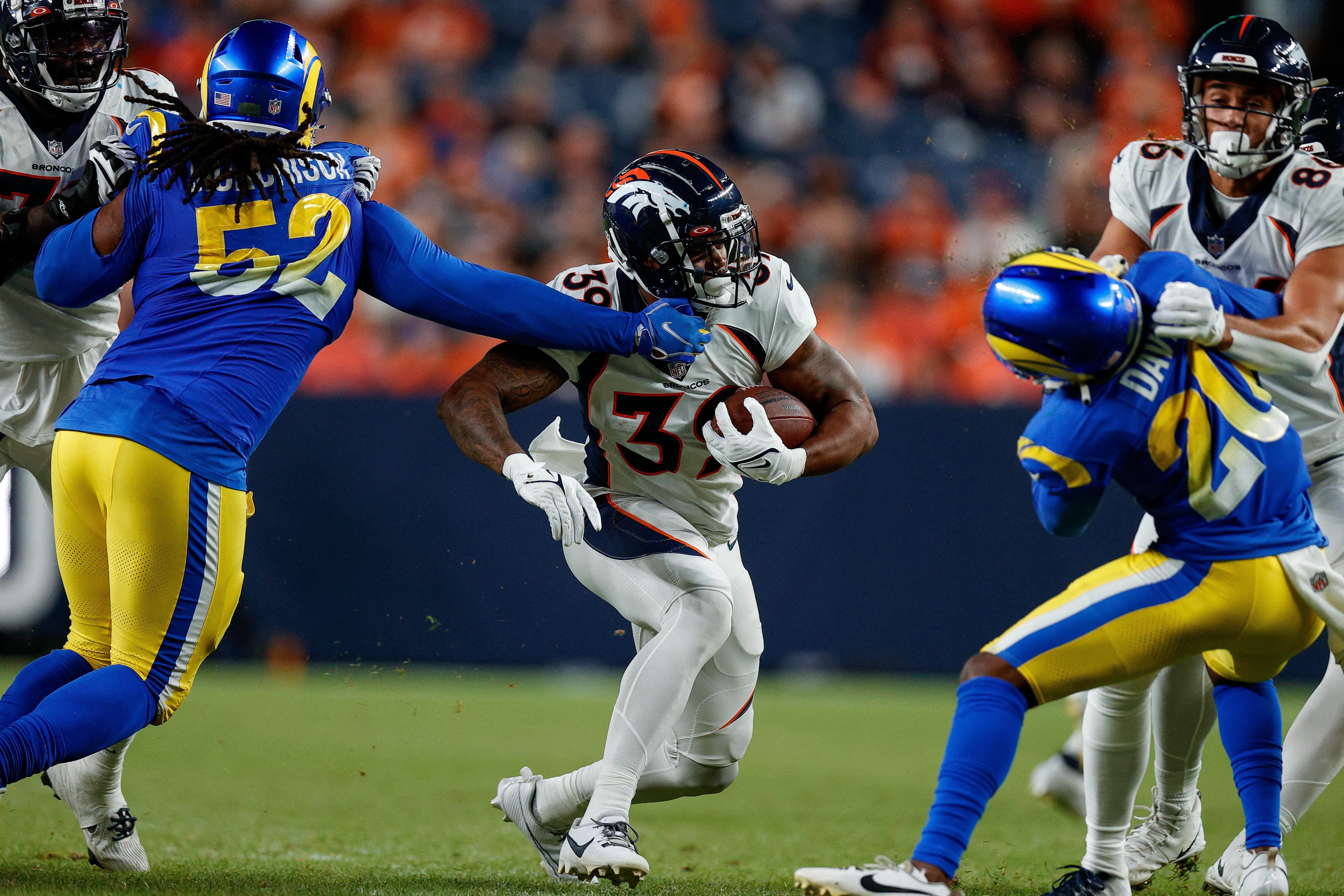 Broncos finish preseason with 41-0 rout of Rams