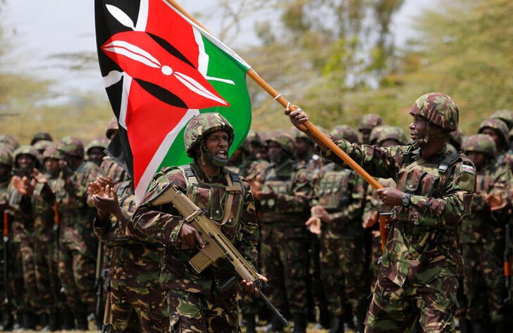 肯尼亞總統威廉·魯托將在內羅畢向剛果民主共和國東部的維和部隊揮手致意