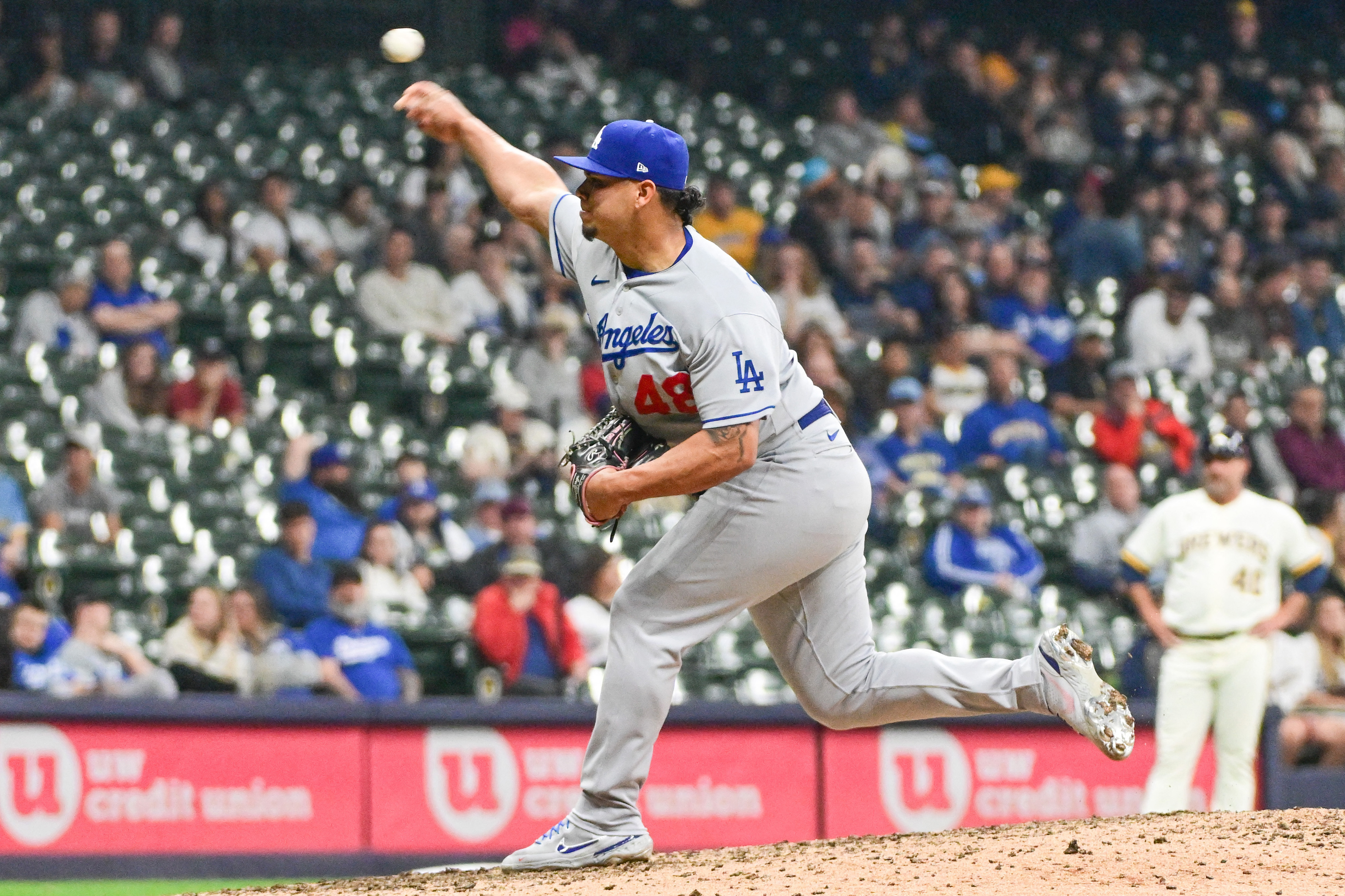 Will Smith Dodgers catcher praises bullpen after Noah Syndergaard exited  game vs Brewers