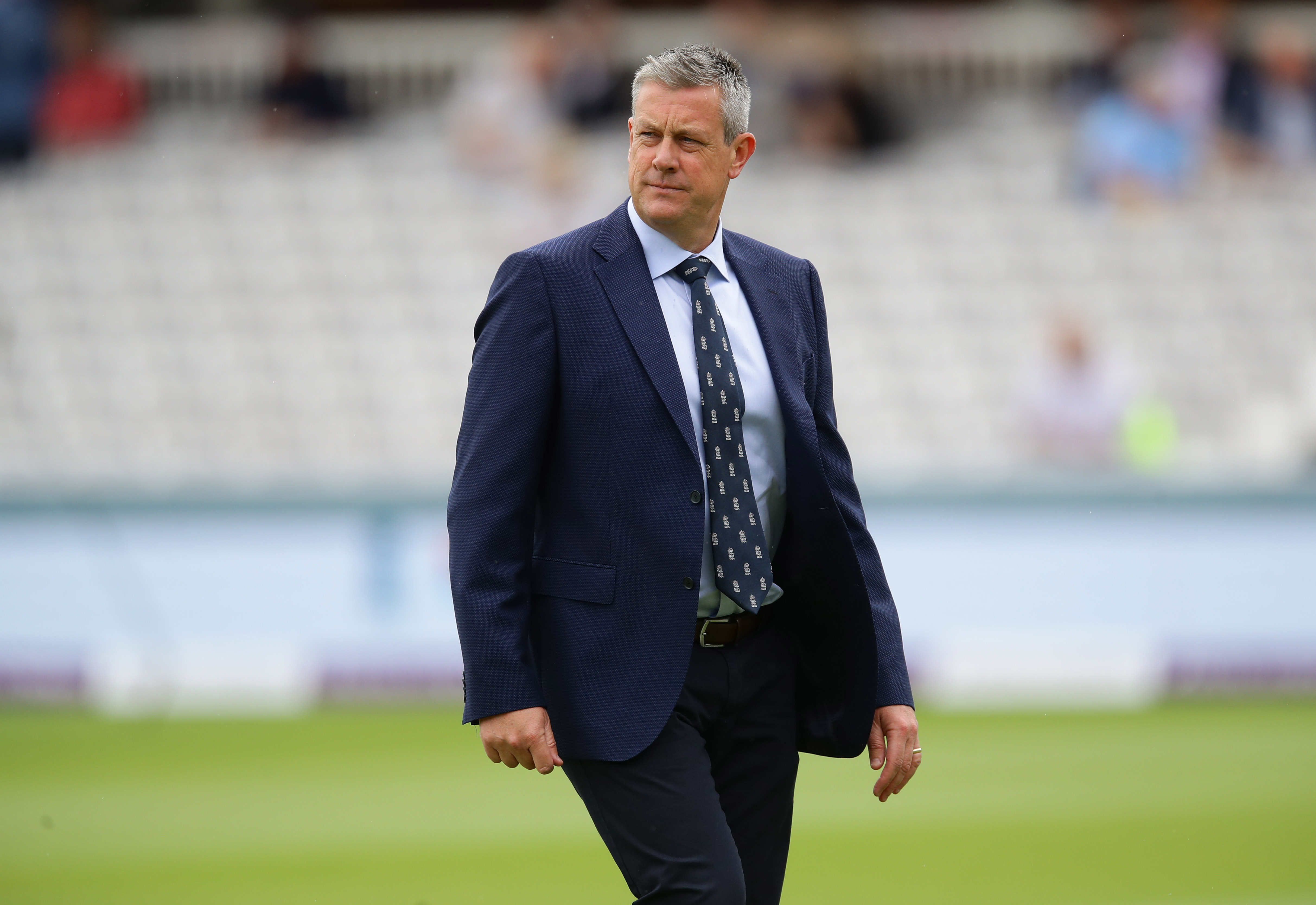 Cricket - Second One Day International - England v Pakistan - Lord's, London, Britain - July 10, 2021 England director of cricket Ashley Giles Action Images via Reuters/David Klein