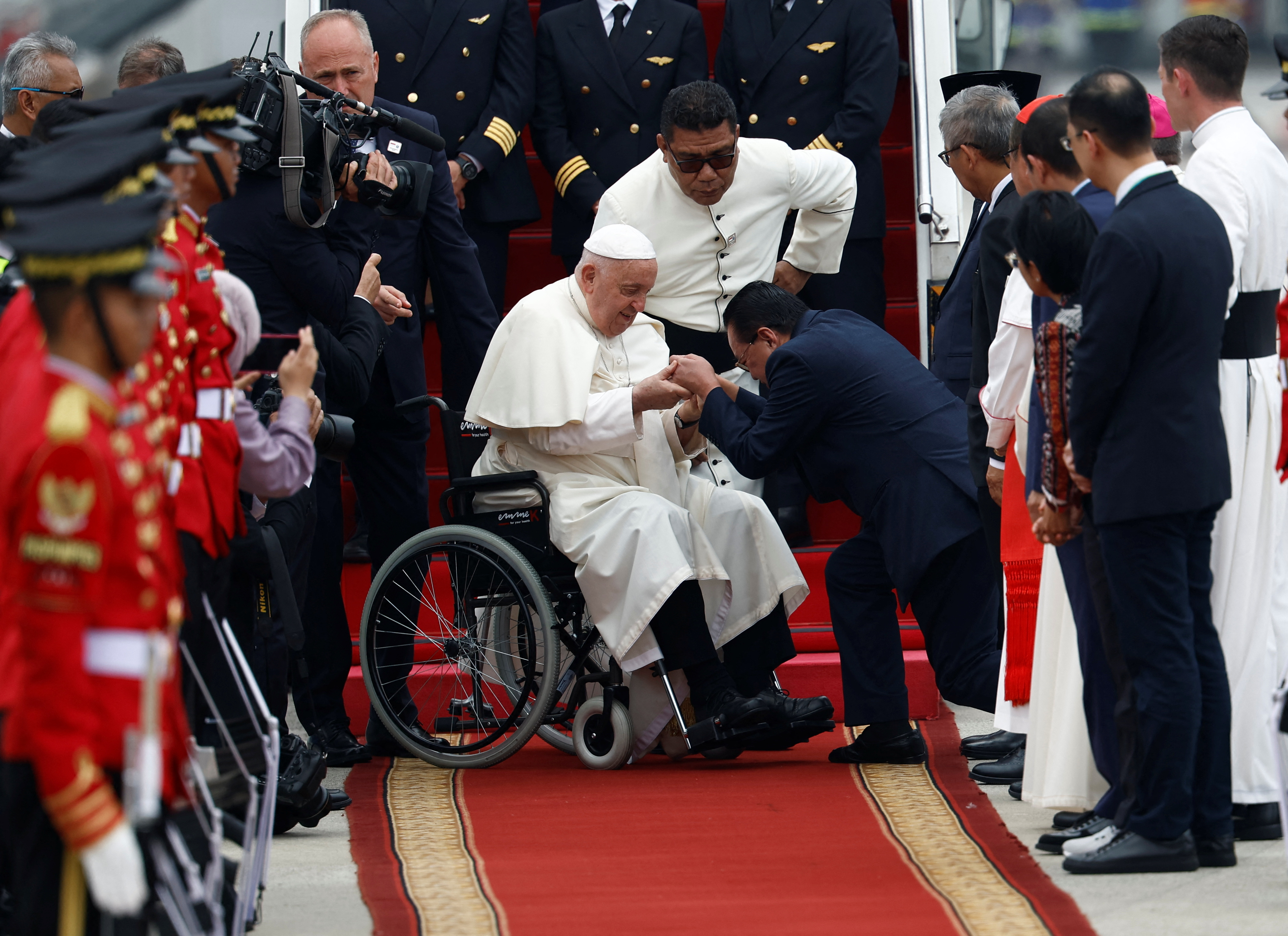 Pope Francis visits Indonesia