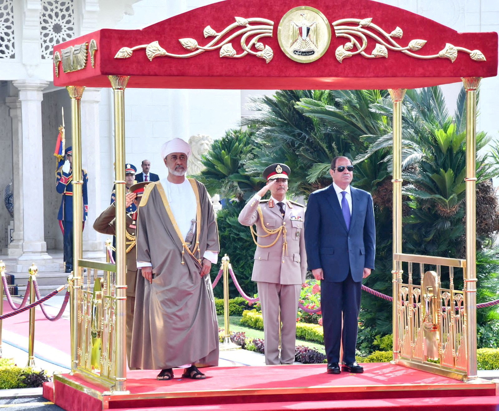 Oman's Sultan Haitham bin Tariq visits Cairo