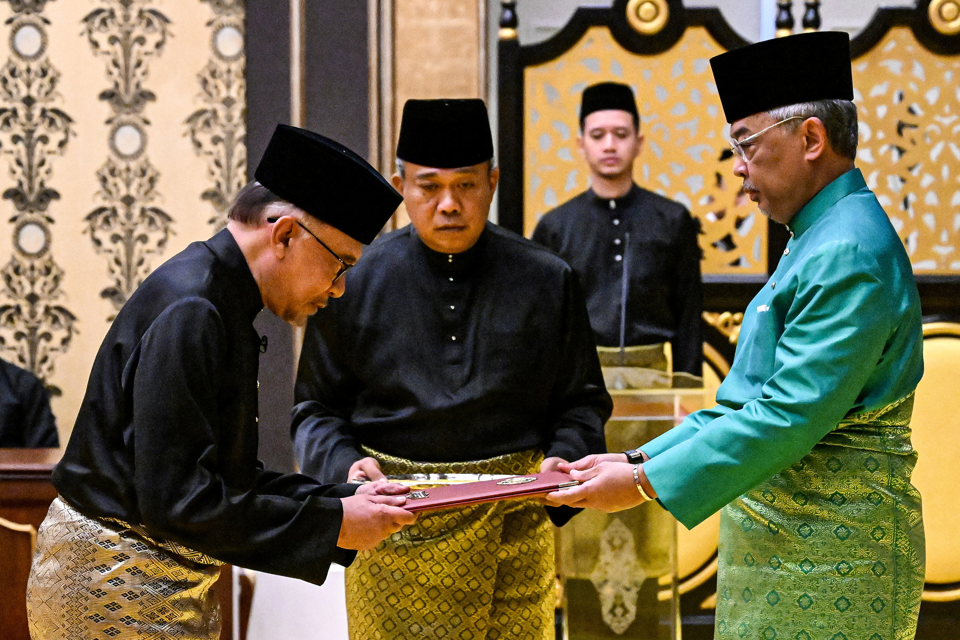 Malaysia's PM Ibrahim's swearing-in ceremony in Kuala Lumpur