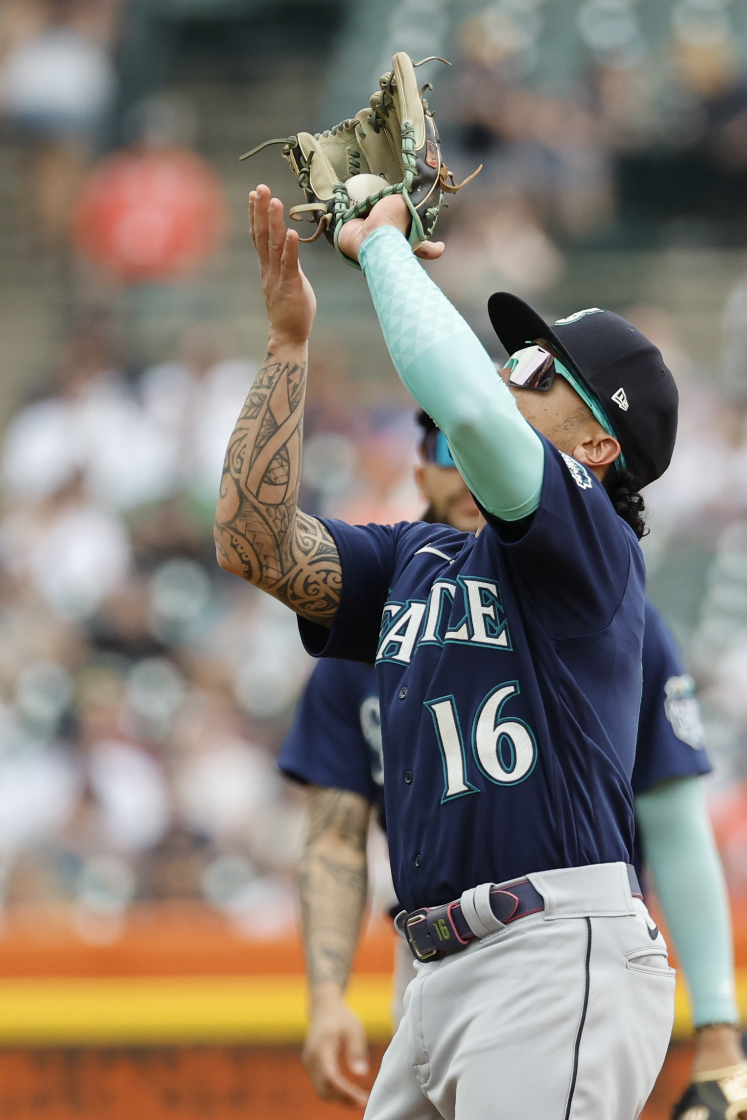 DETROIT, MI - MAY 13: Seattle Mariners center fielder Julio