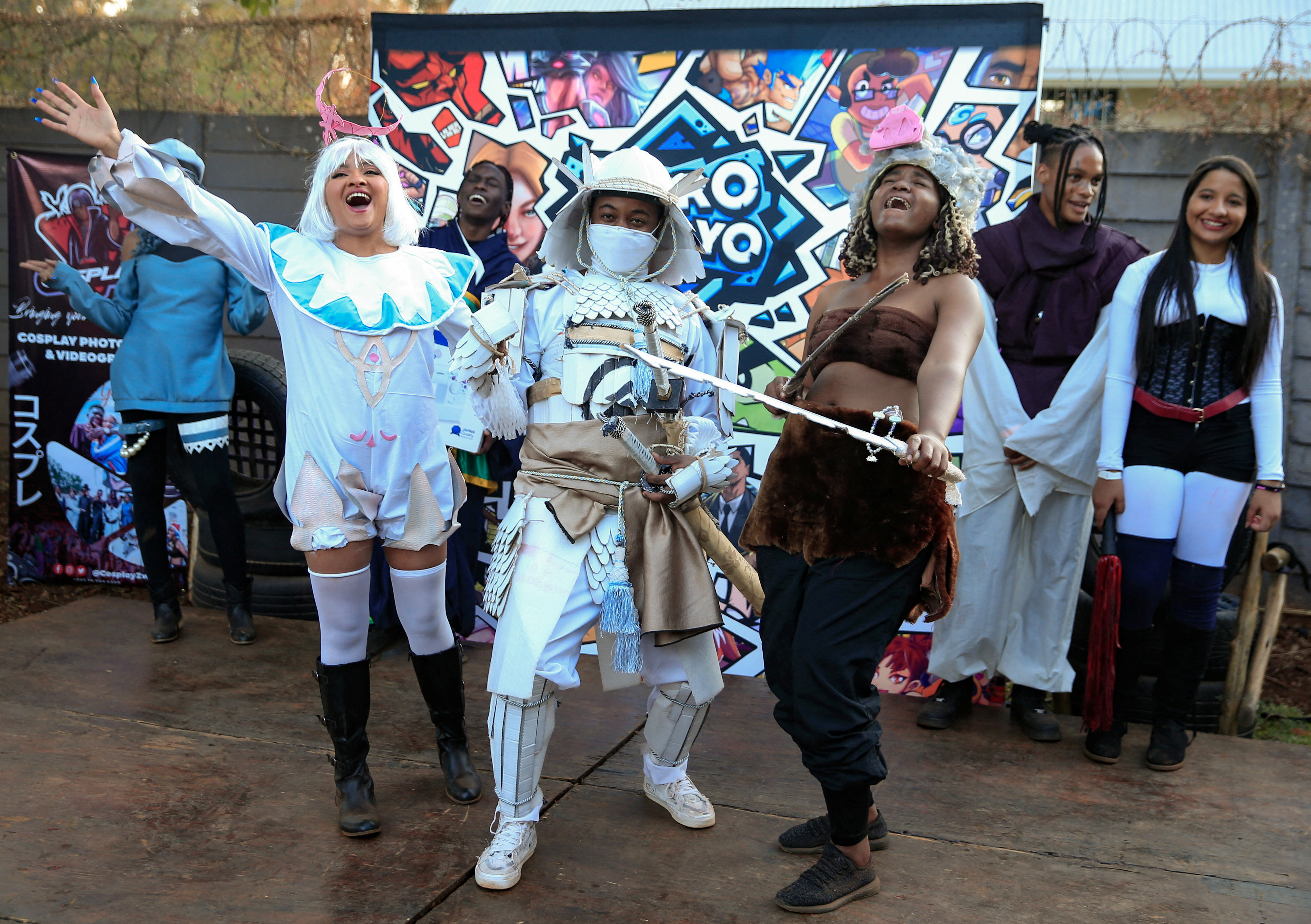 Anime, manga and cosplay meeting at the second Otakukon event in Harare