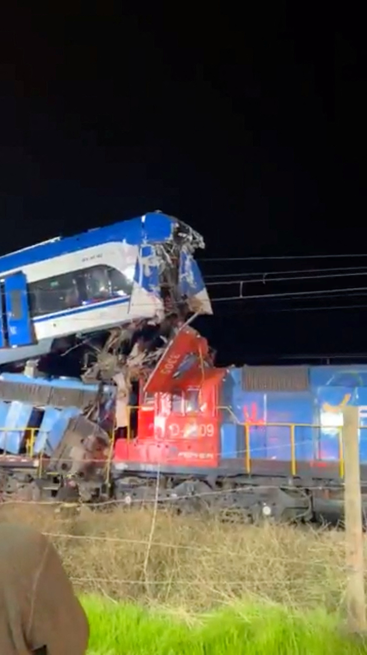 Two killed as Chilean train on test run collides with cargo train | Reuters