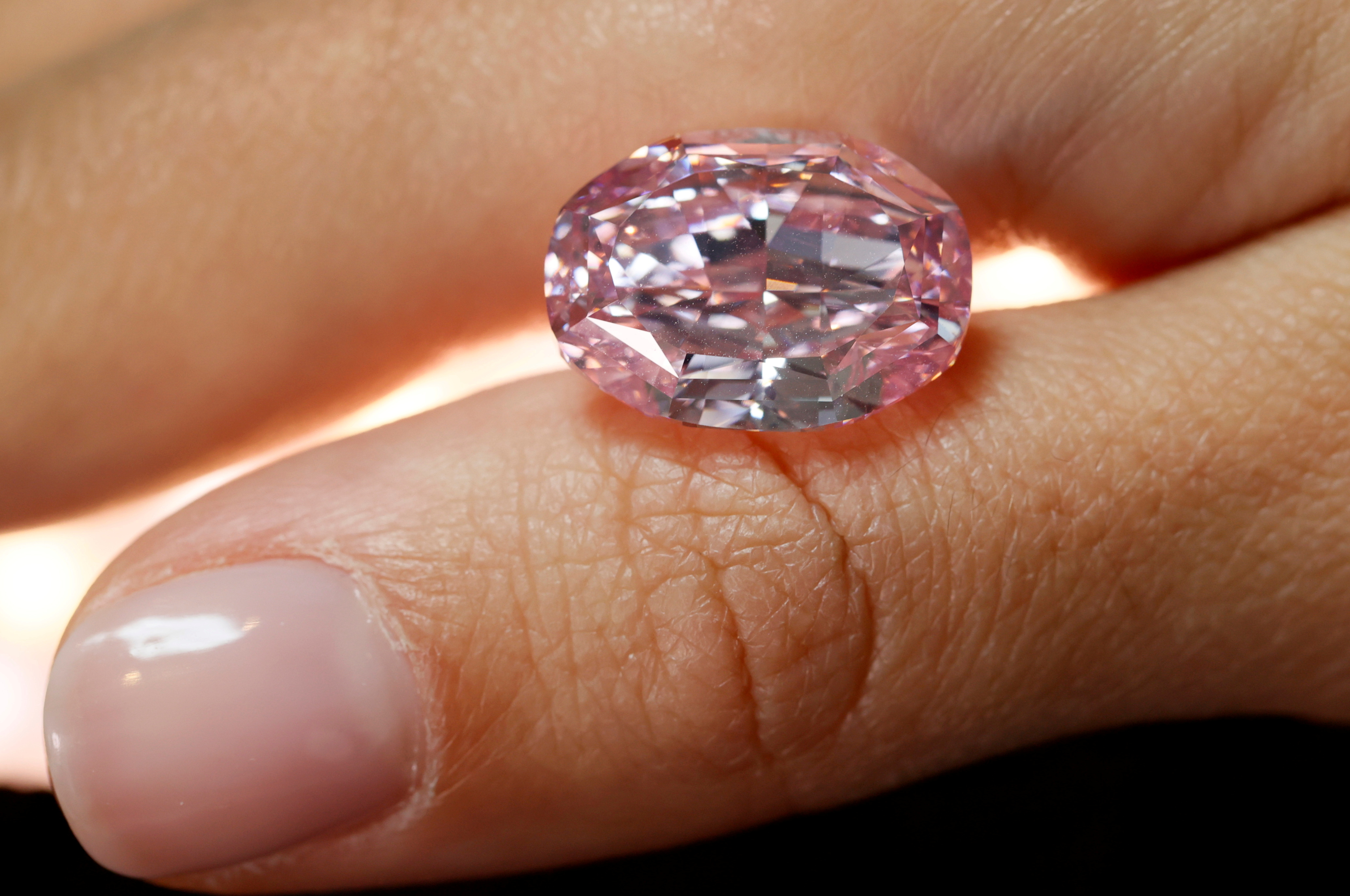 Diamants Roses Naturels - 1,46 Carat Total - Qualité Exceptionnelle - Valeur élevée