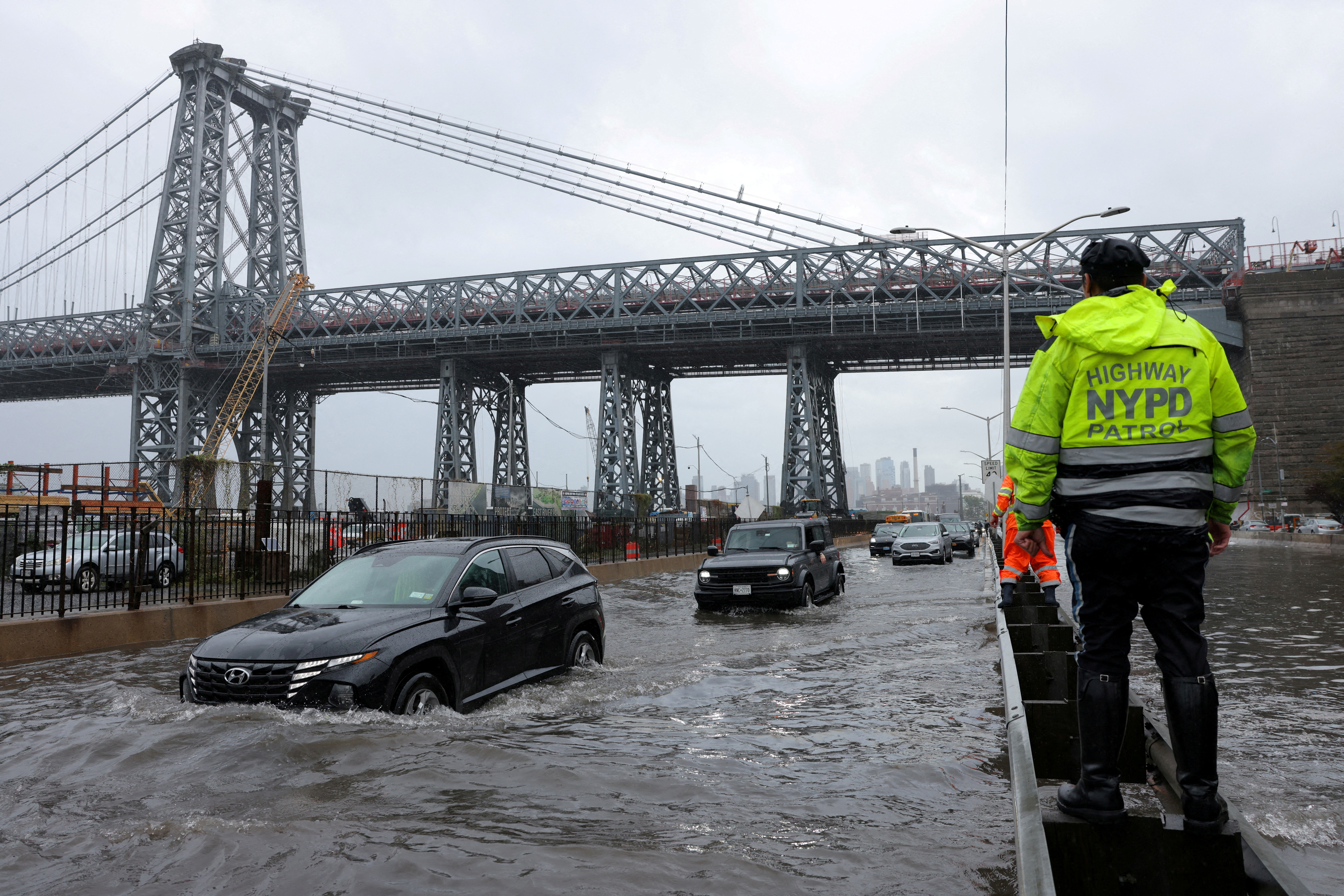 Remnants of Tropical Storm Ophelia in New York