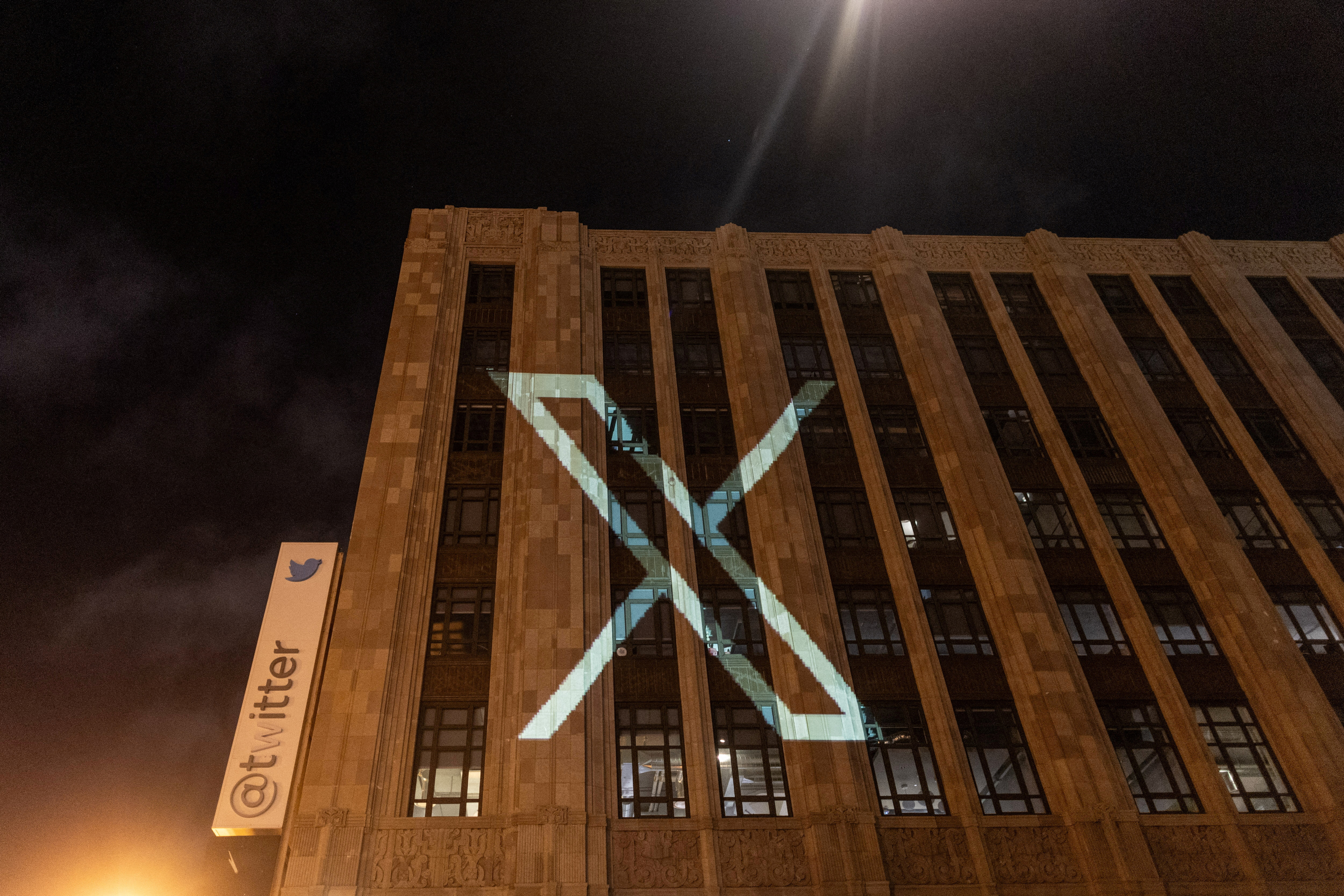 New X Corp Logo (Formerly known as Twitter)