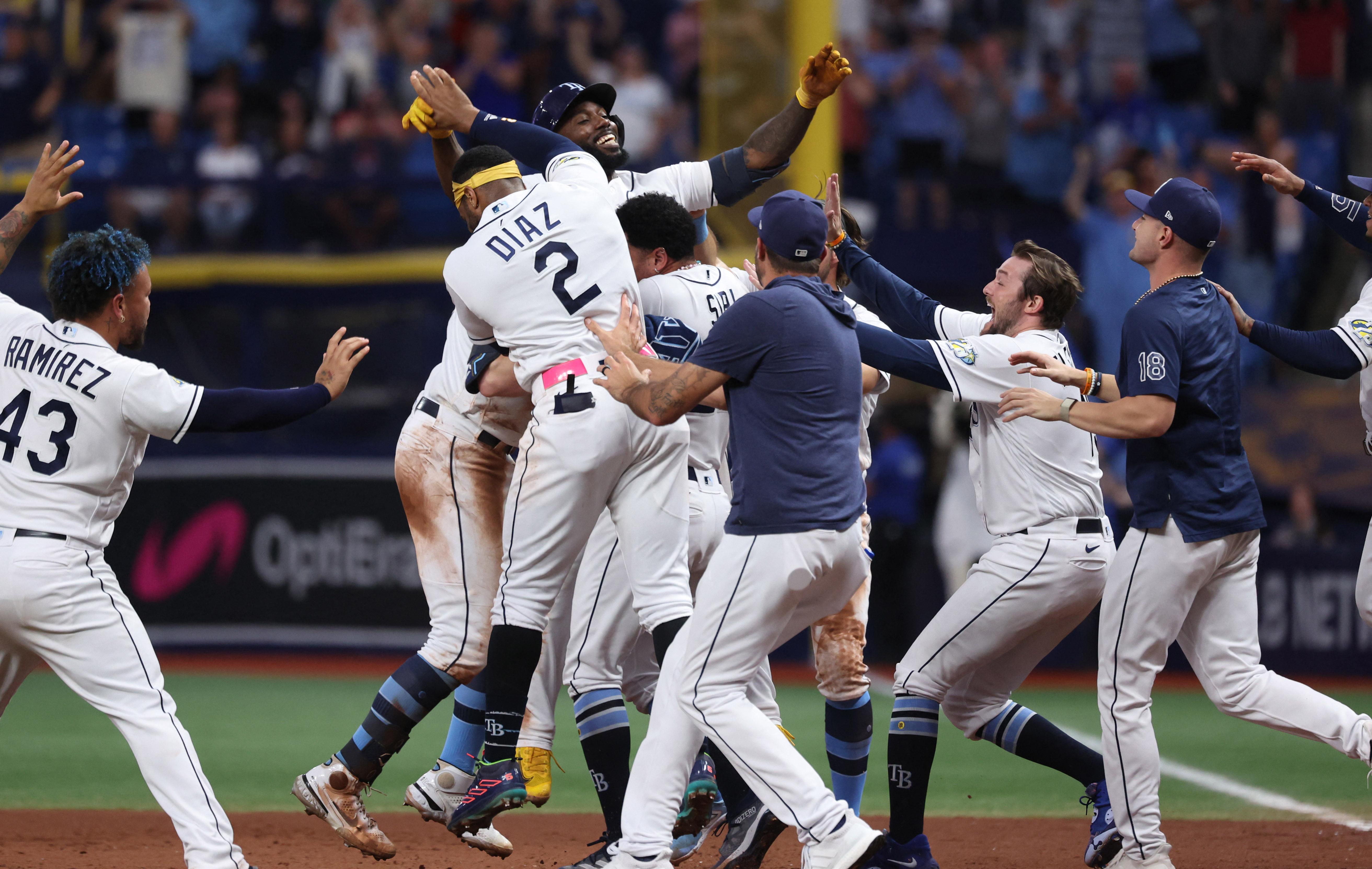 Guardians, Rays make history carrying scoreless game into 14th inning