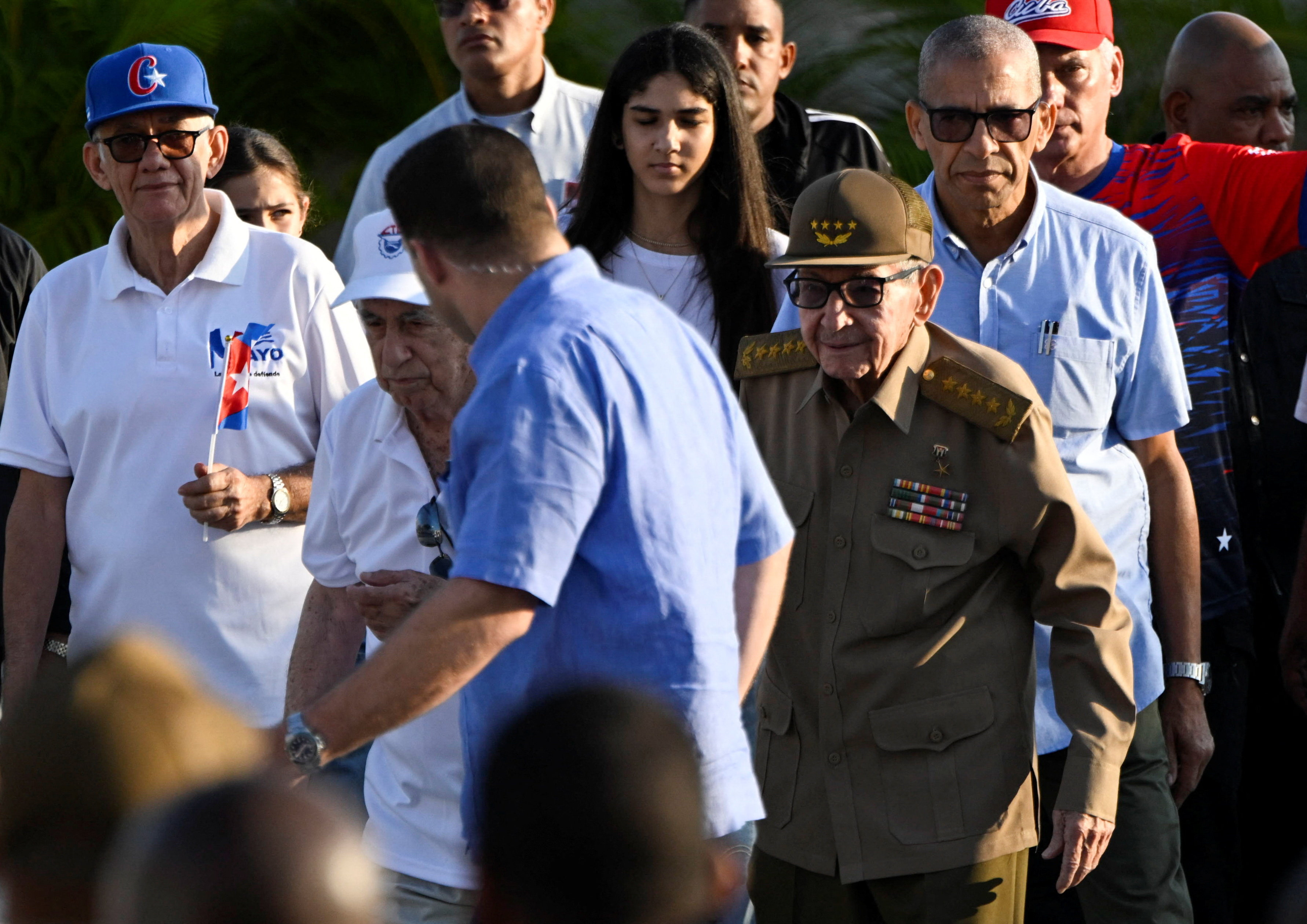 Cuba's Raul Castro joins May Day march as tensions simmer with US | Reuters