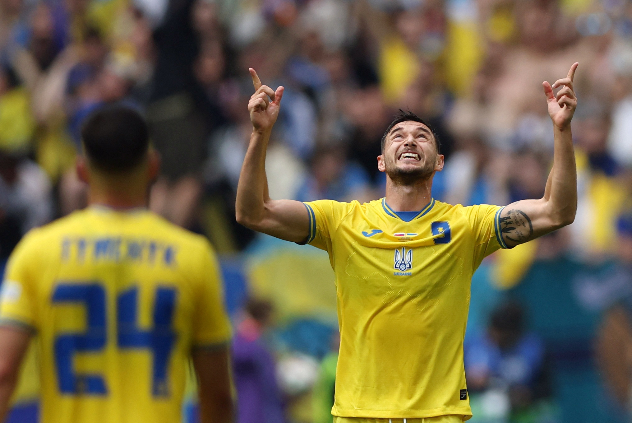 Ukraine keep Euros hopes alive with 2-1 win against Slovakia | Reuters