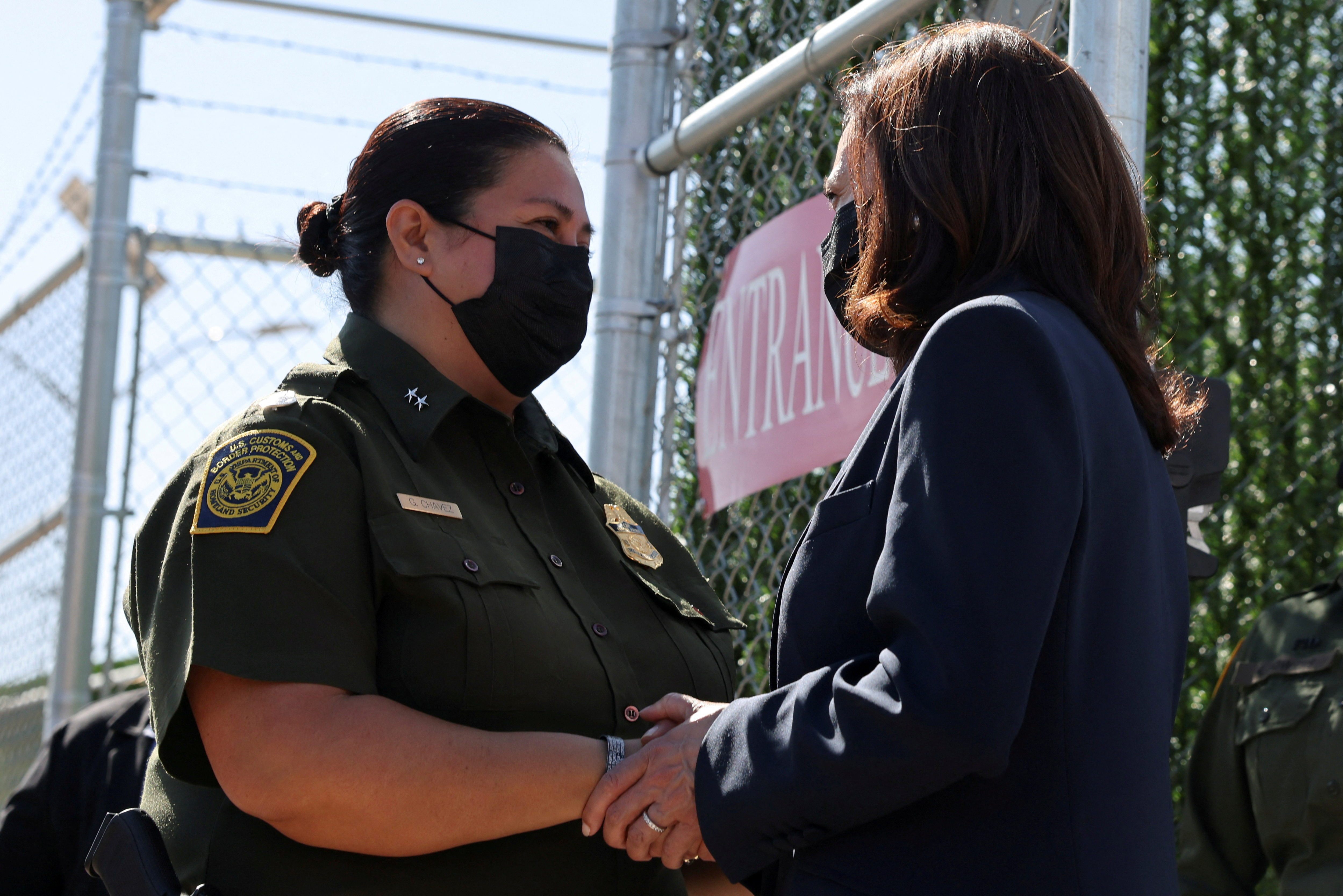 U.S. Vice President Harris visits El Paso, Texas