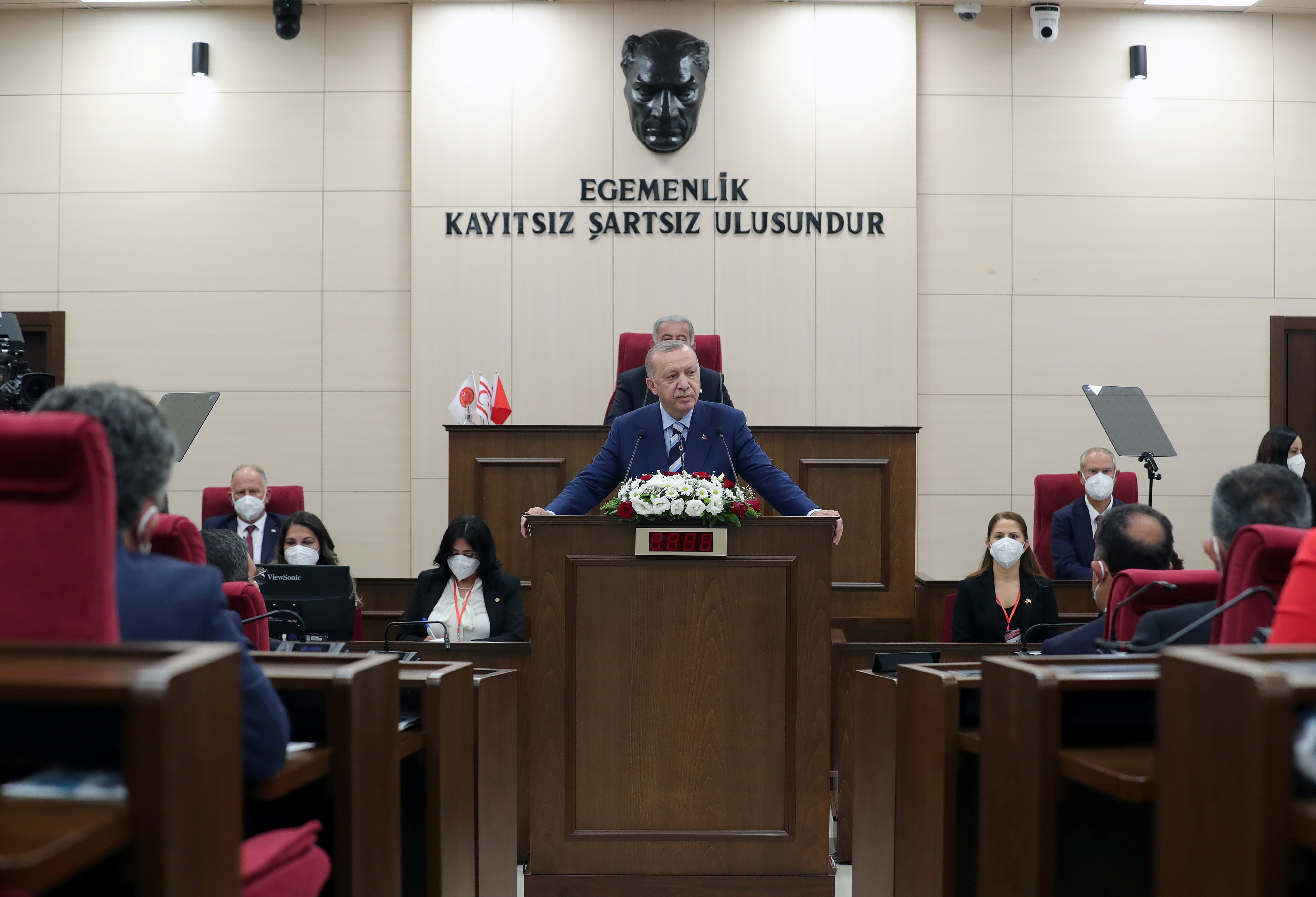 Erdogan unveils plans for Turkish Cypriot government complex Reuters