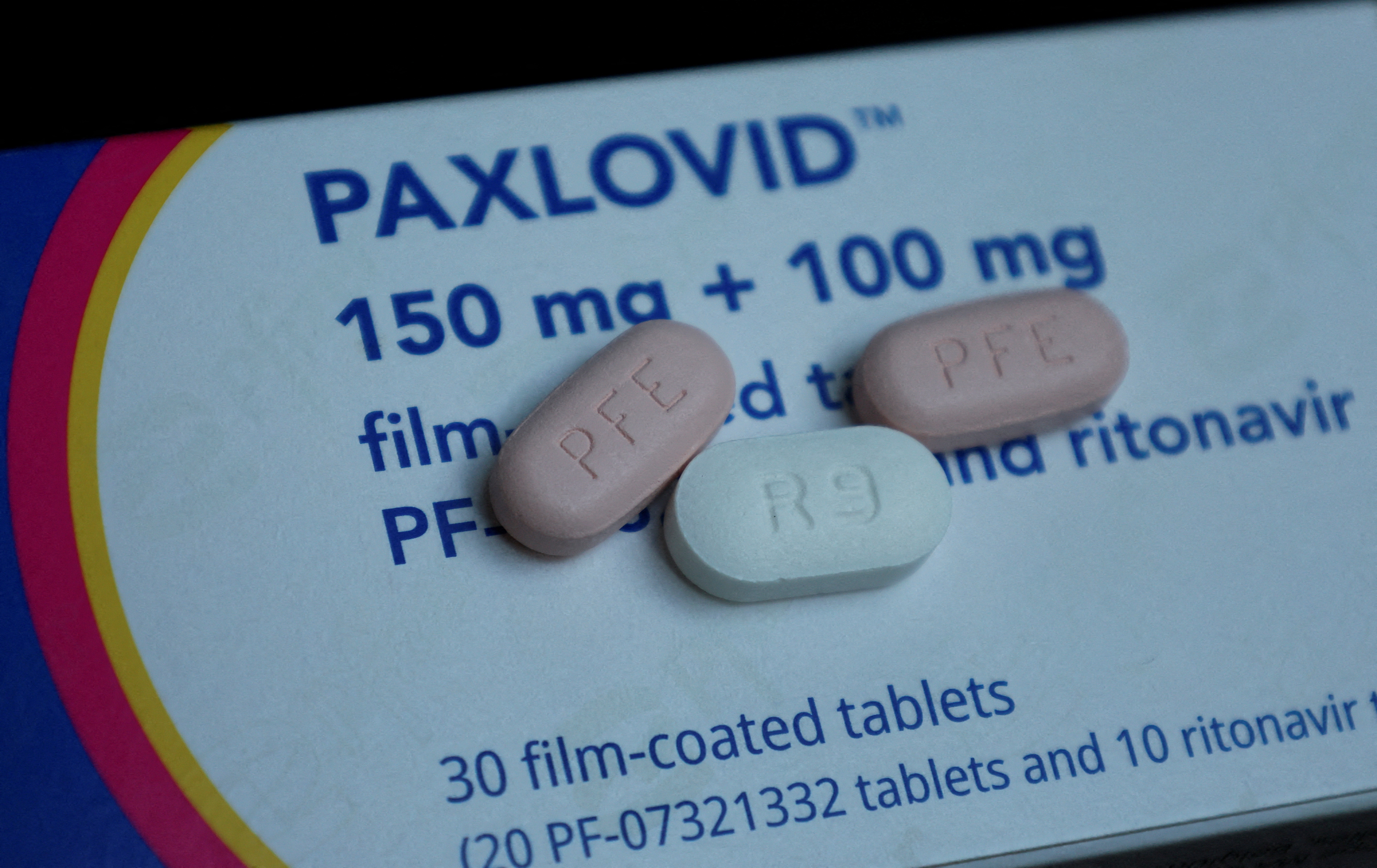Paxlovid is shown in this picture illustration