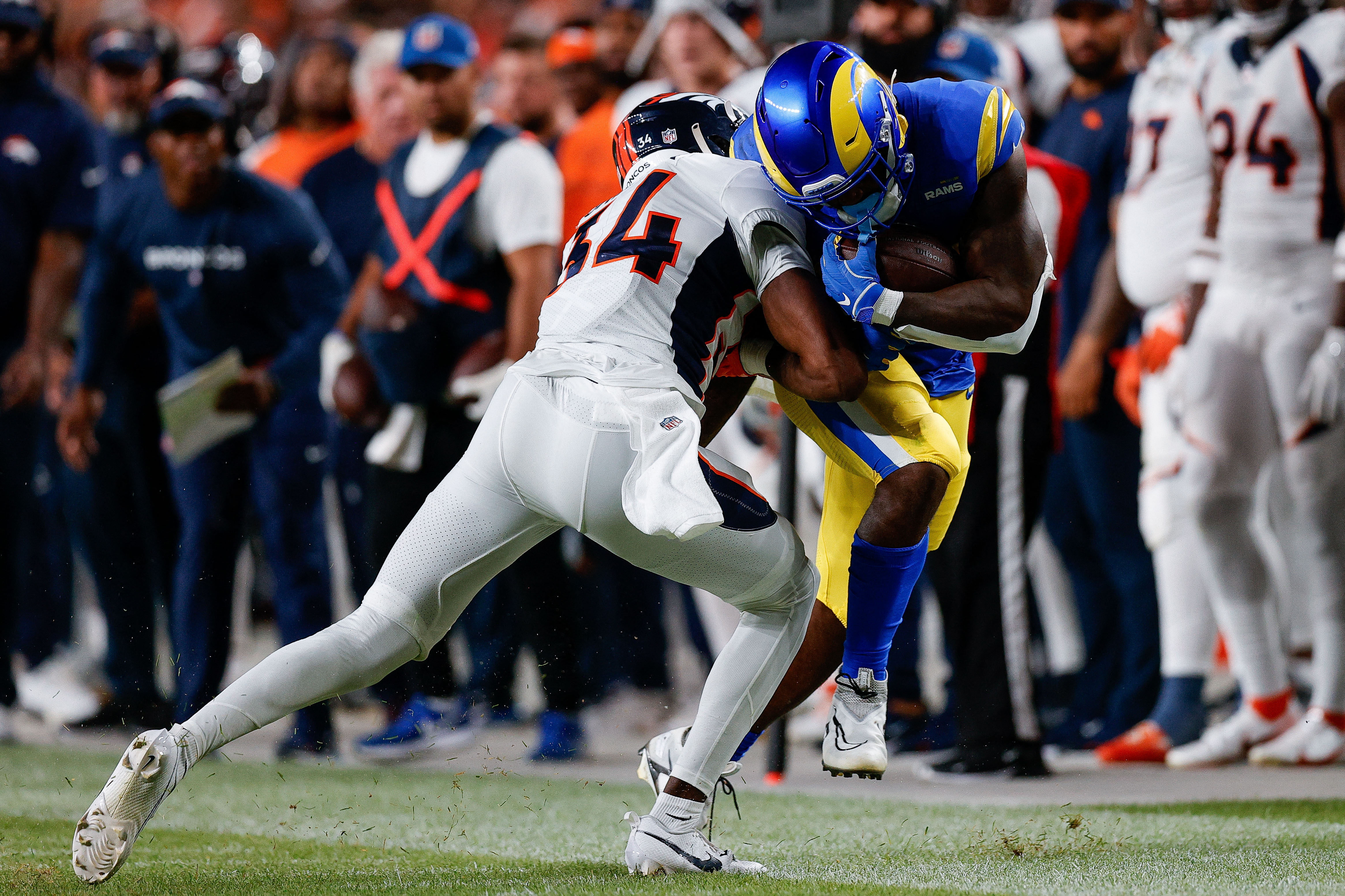 Broncos finish preseason with 41-0 rout of Rams