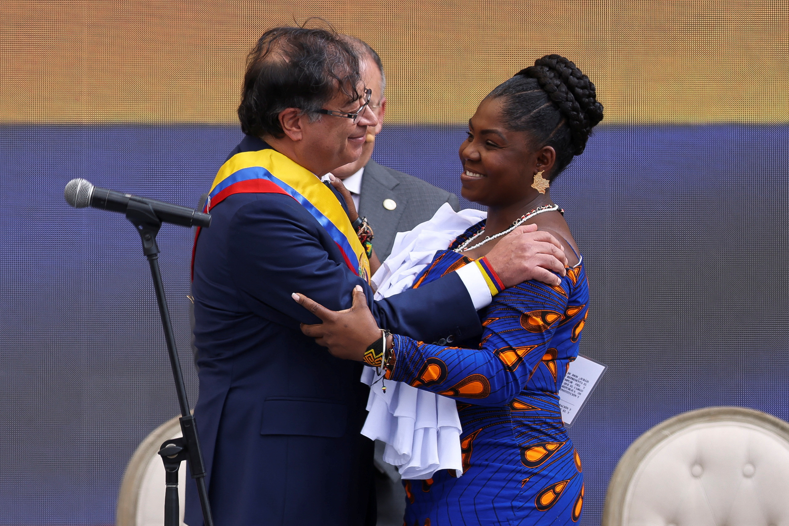 Colombia's President-elect Gustavo Petro takes office