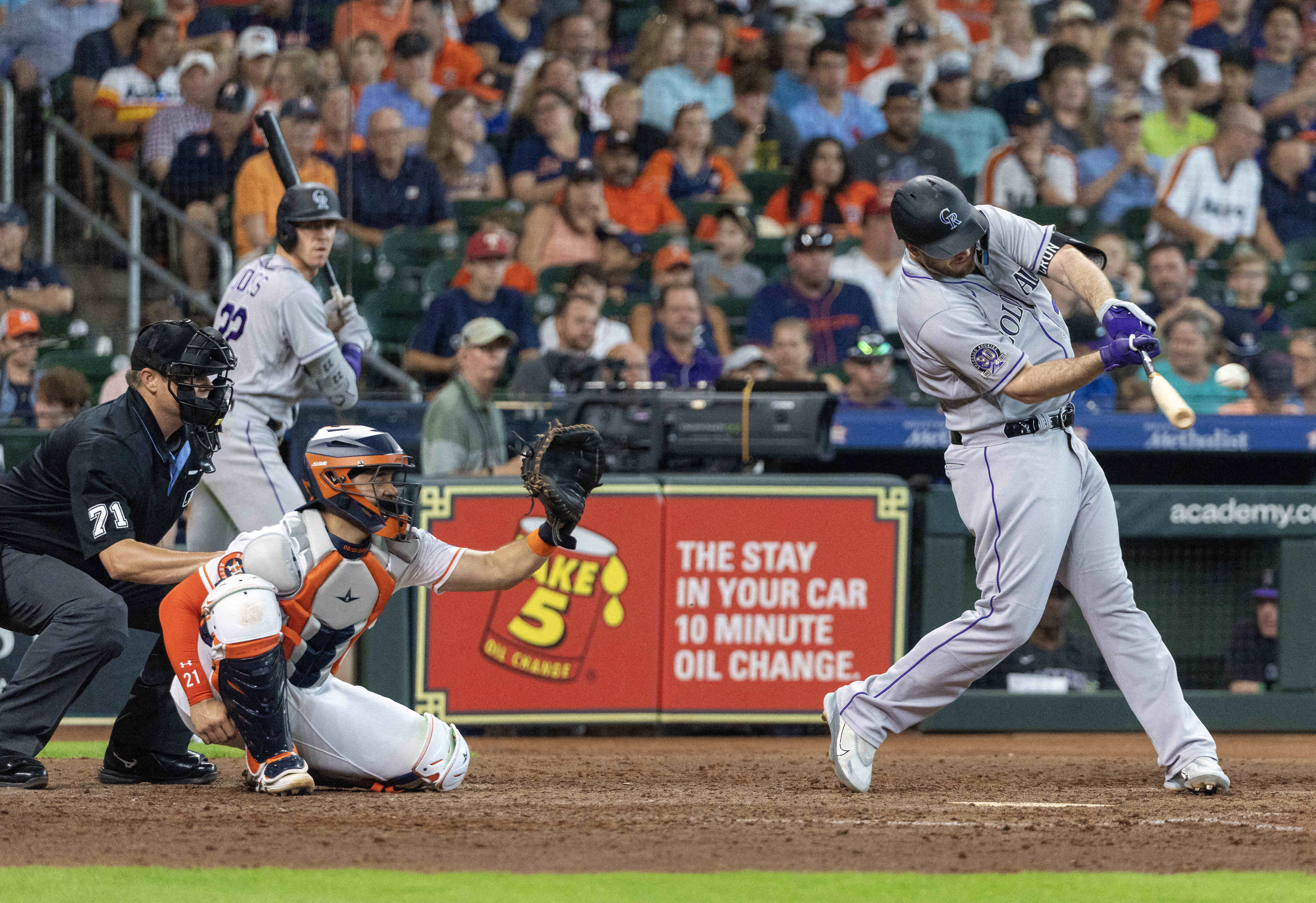 Astros fend off Rockies behind Yainer Diaz's 2 HRs