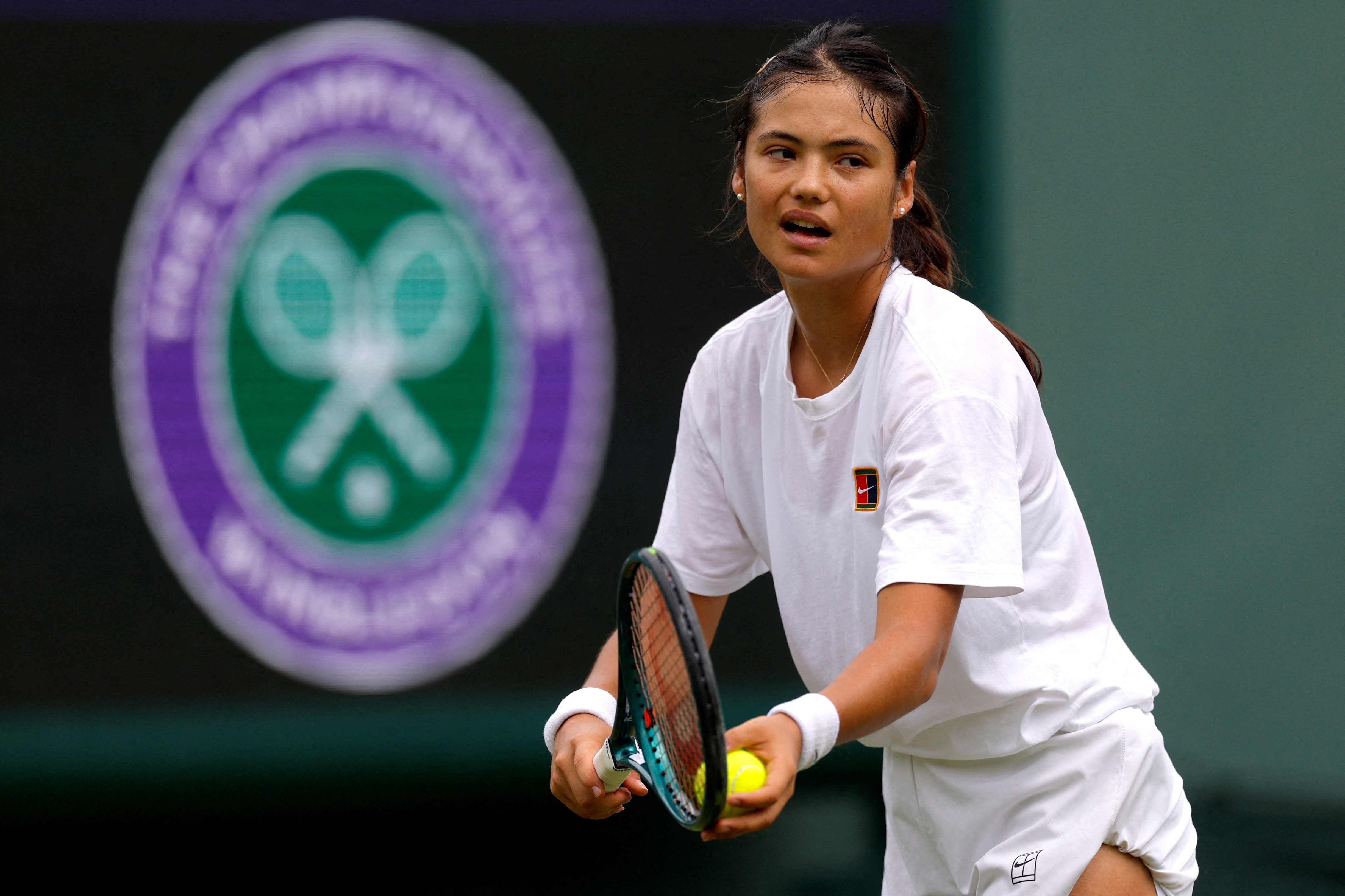 Raducanu back at Wimbledon as British number one but tempers