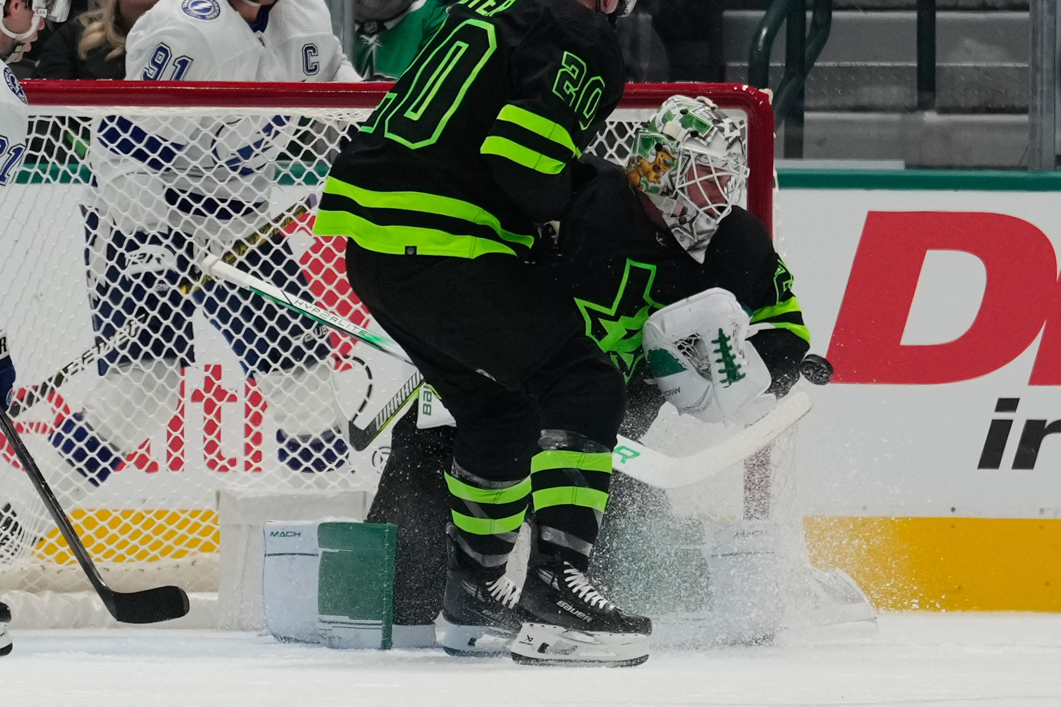 Stars bash Lightning behind seven different goal scorers Reuters