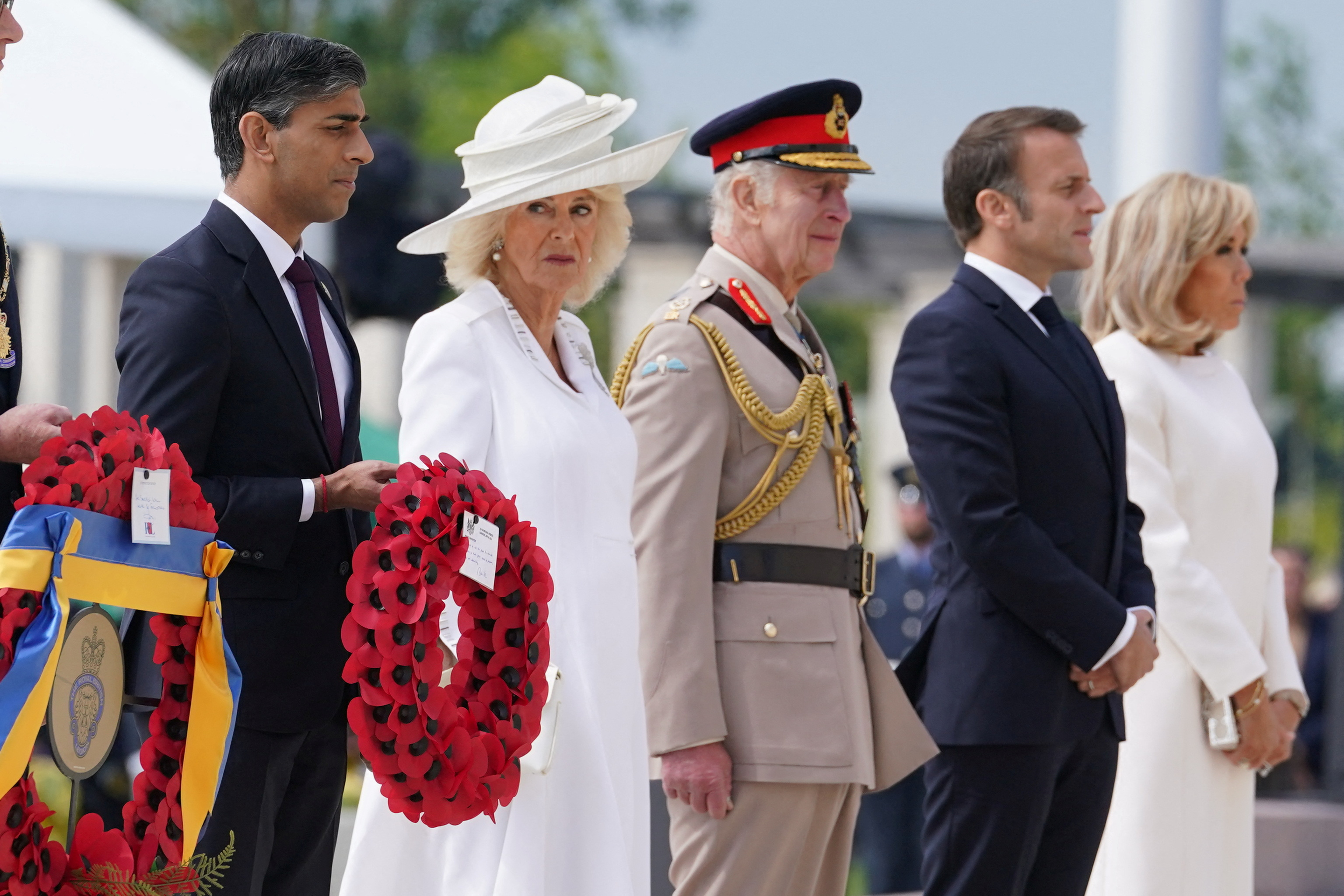 Britain commemorates D-Day 80th anniversary at Normandy Memorial