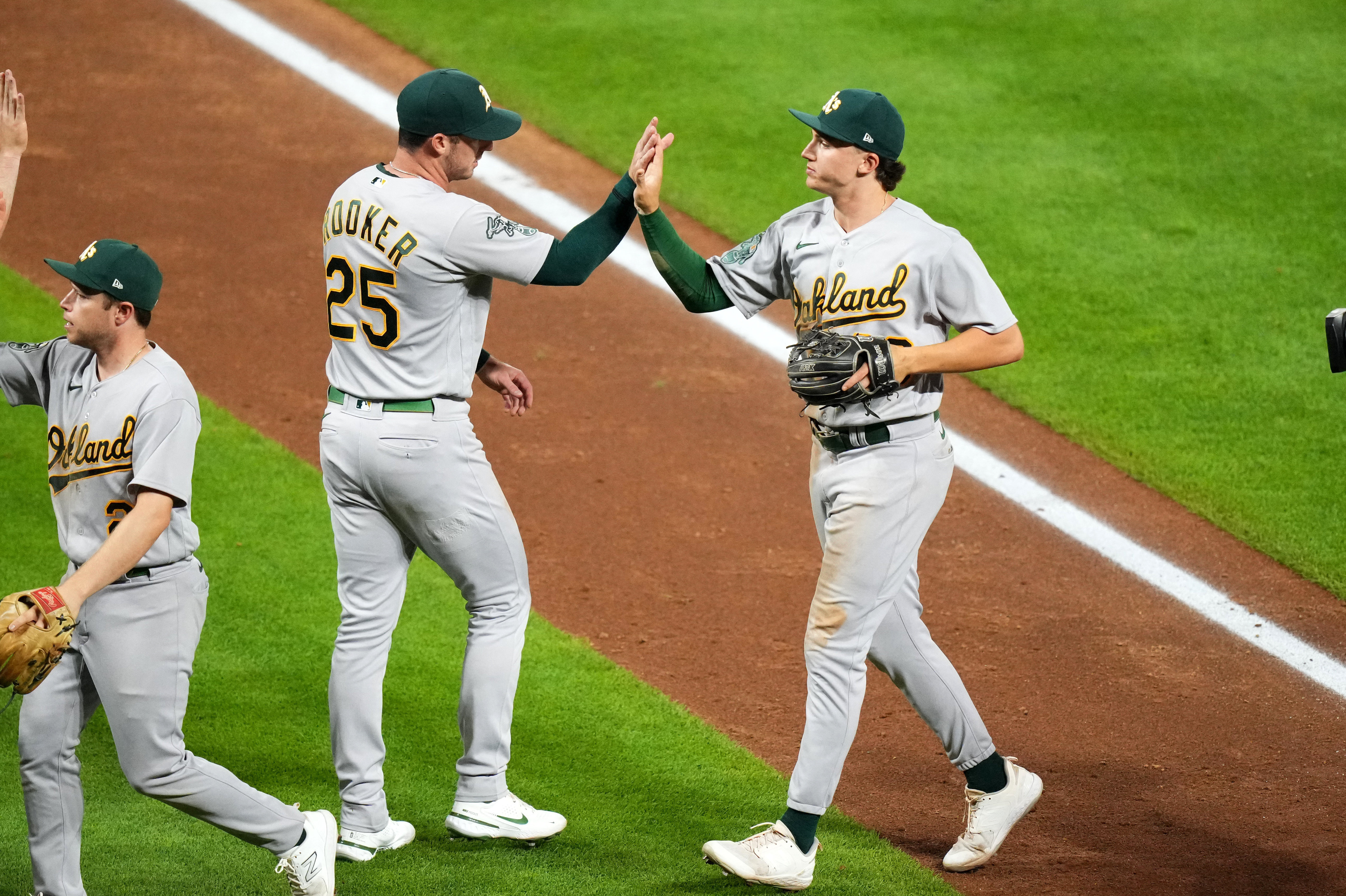 Gelof and Rooker homer in five-run second inning as A's go on to 11-3 win  over Rockies