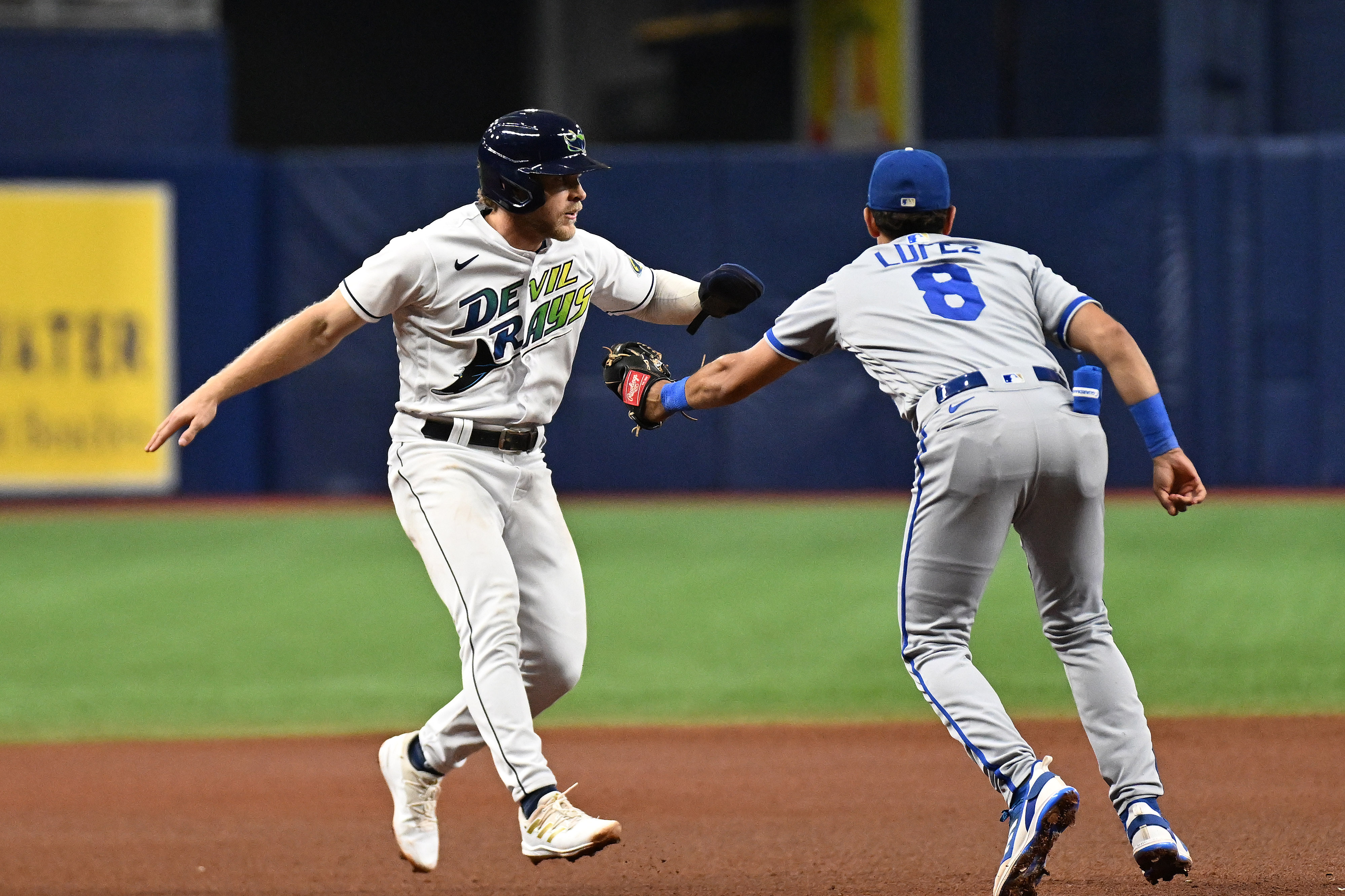 Jose Siri drives in four, Zach Eflin deals in Rays' win vs. Royals