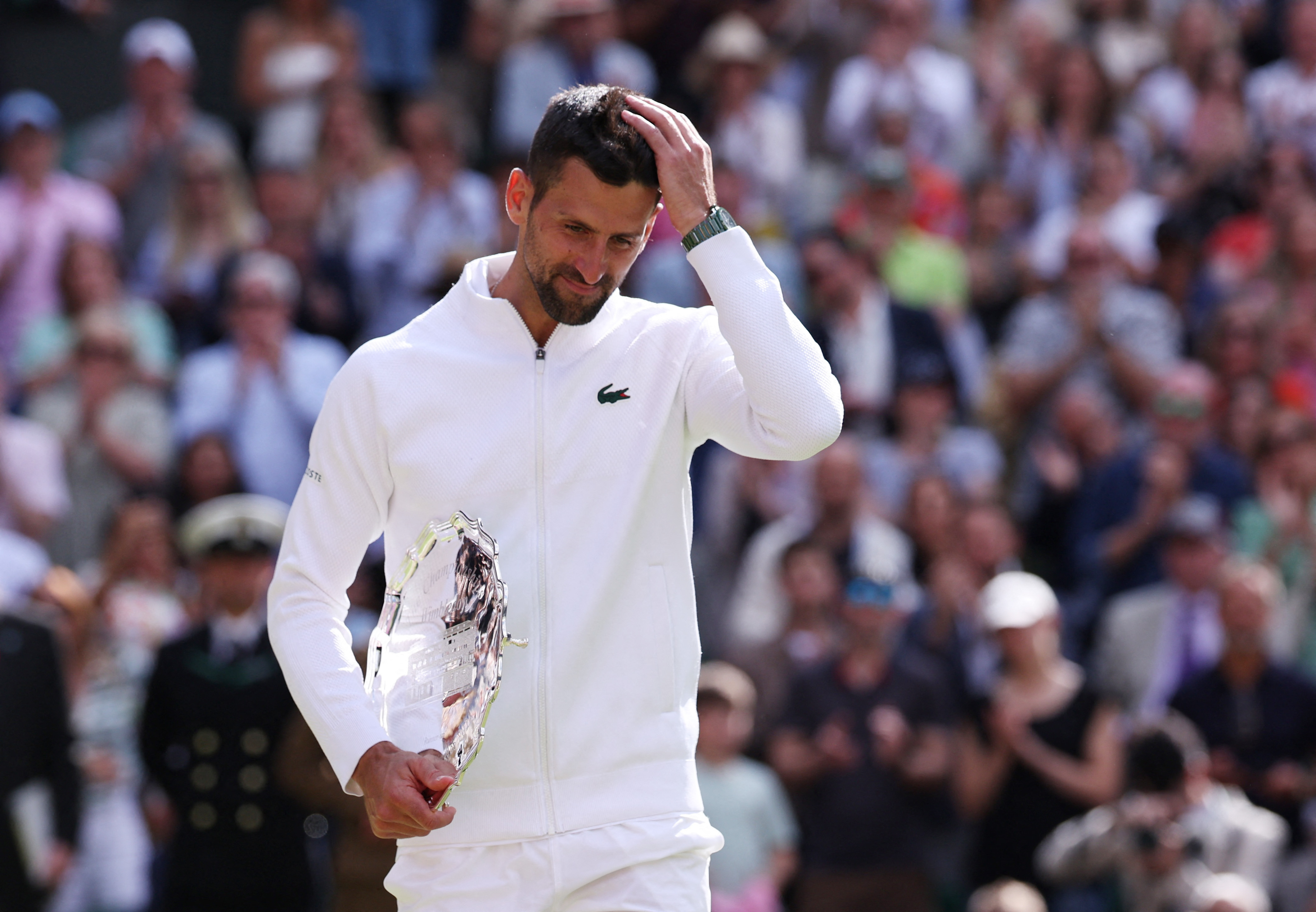 Djokovic suffers epic fail against Alcaraz in Wimbledon hammering | Reuters