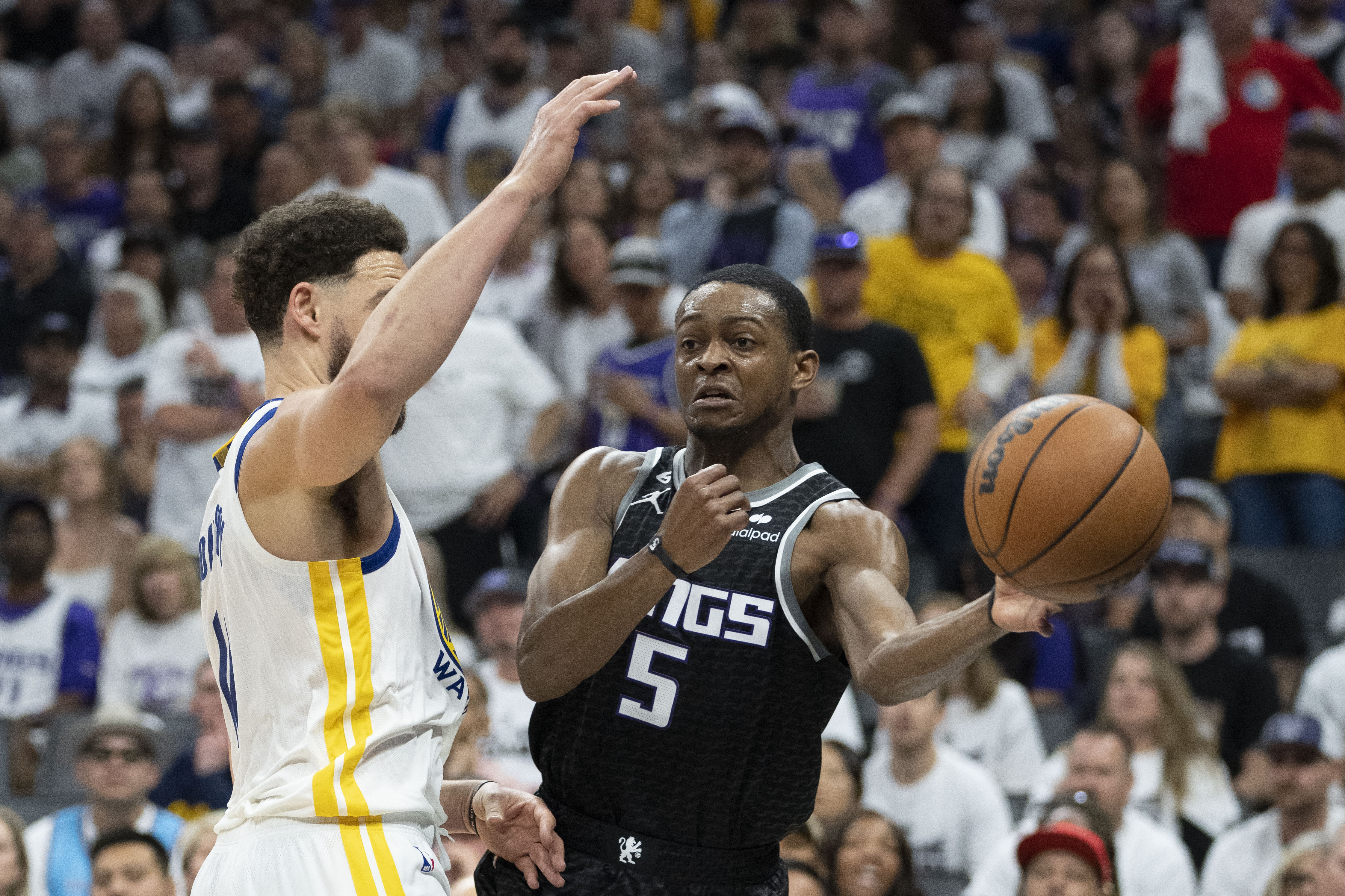 Warriors: Kevin Durant reacts to Stephen Curry breaking his Game 7 scoring  record vs. Kings