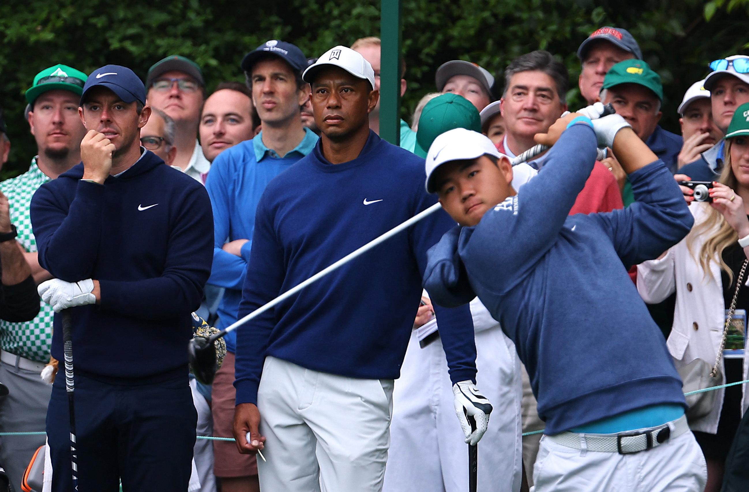 Masters 2023: Tiger Woods plays practice round with Rory McIlroy, Tom Kim  and Fred Couples, Golf News and Tour Information