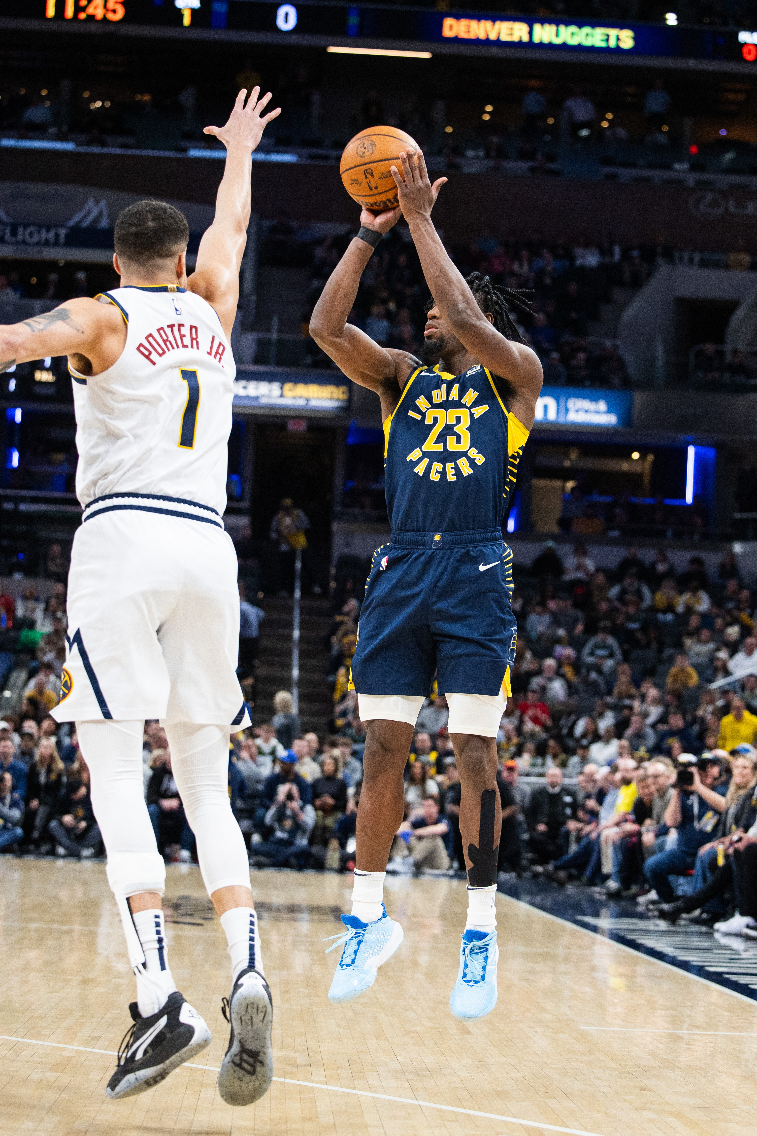 Nikola Jokic finishes with triple-double, helps Nuggets edge Pacers