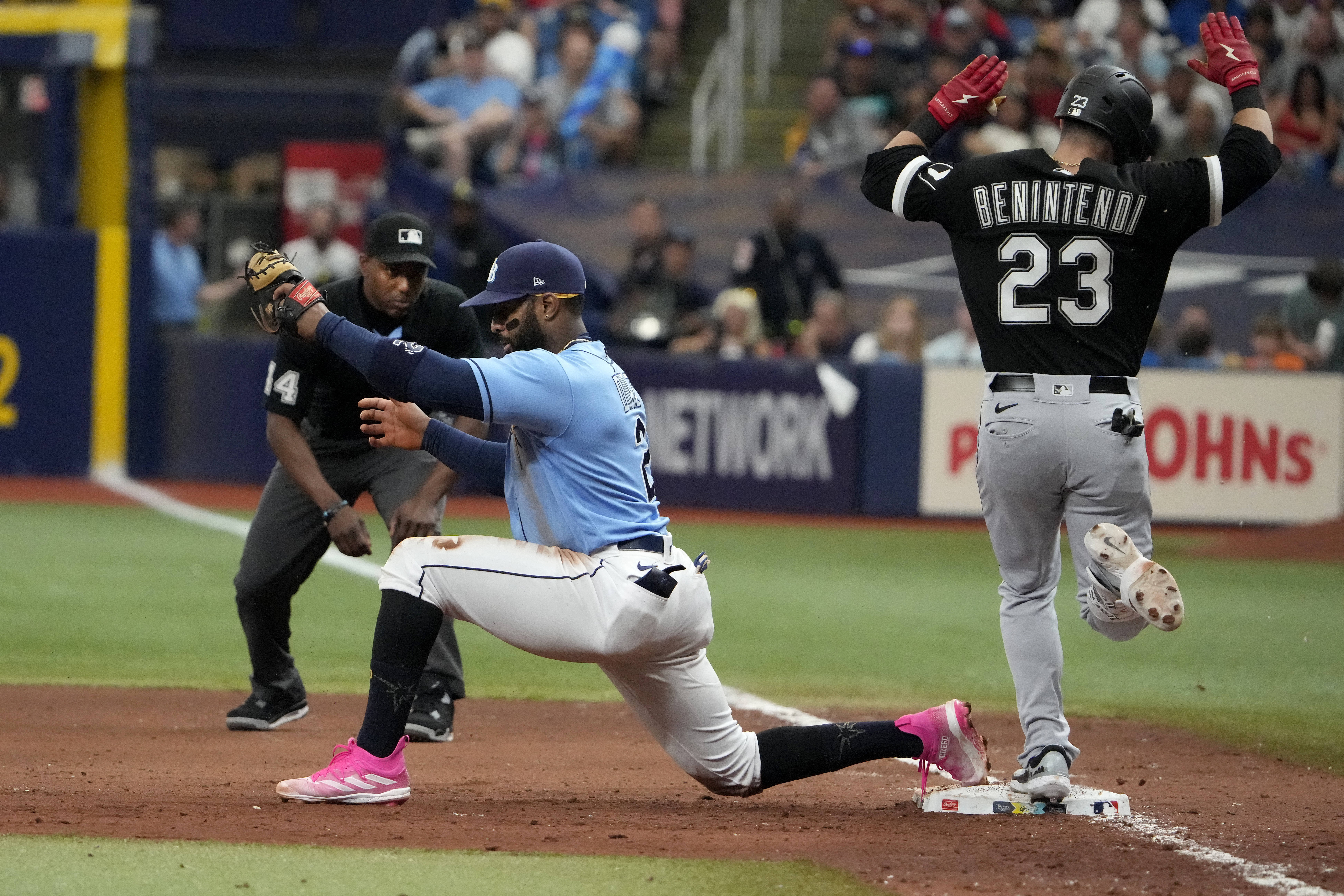 Rays beat White Sox, improve to 13-0 at home