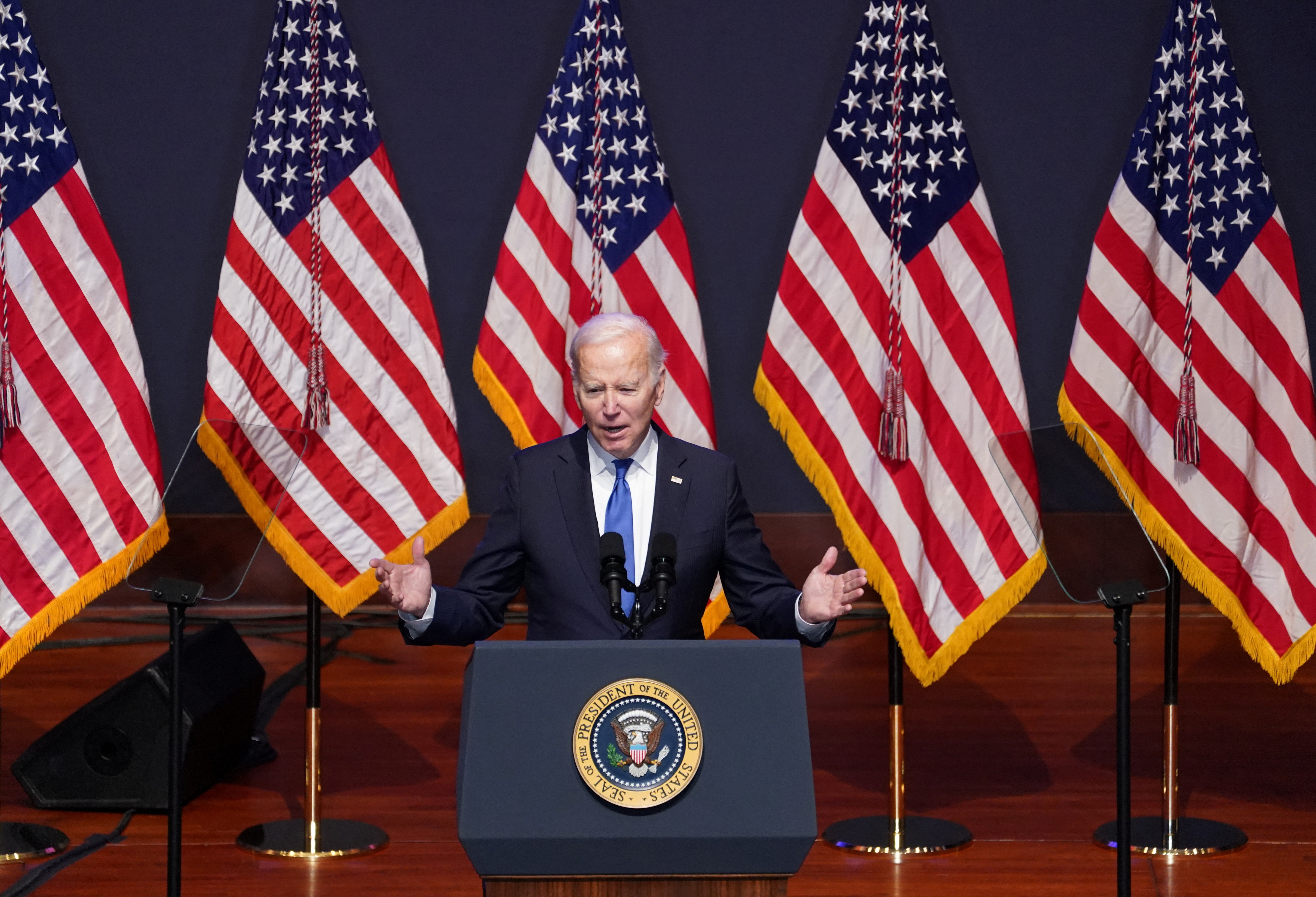 Biden attends National Prayer Breakfast at the Capitol in Washington